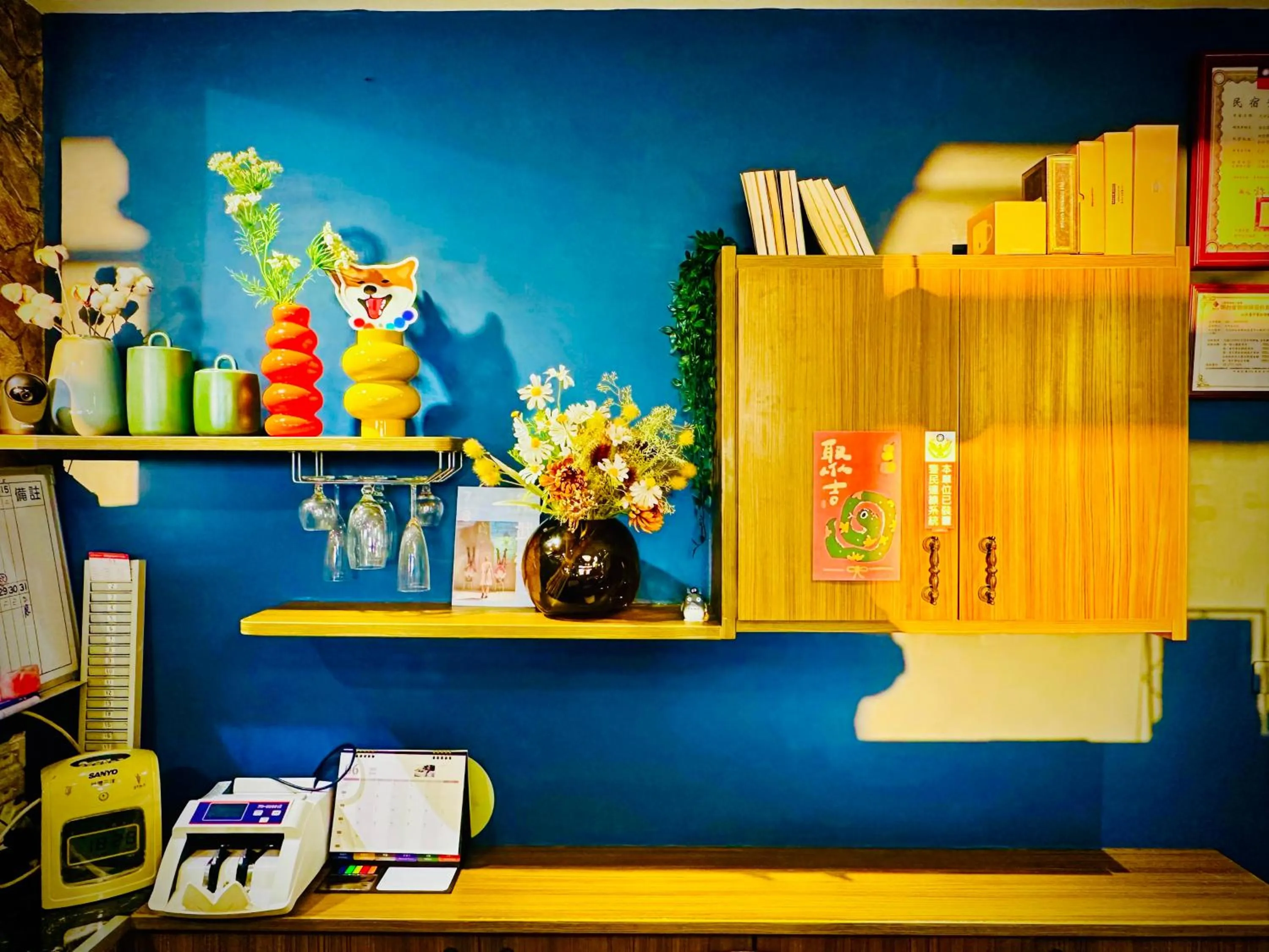 Decorative detail in Yue Ya Villa