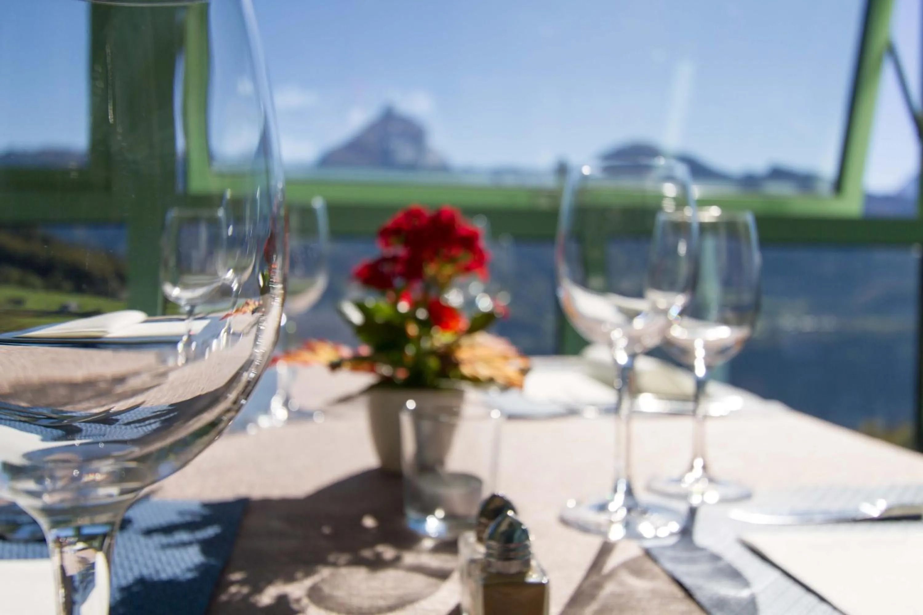 Food and drinks in Hotel Sonne