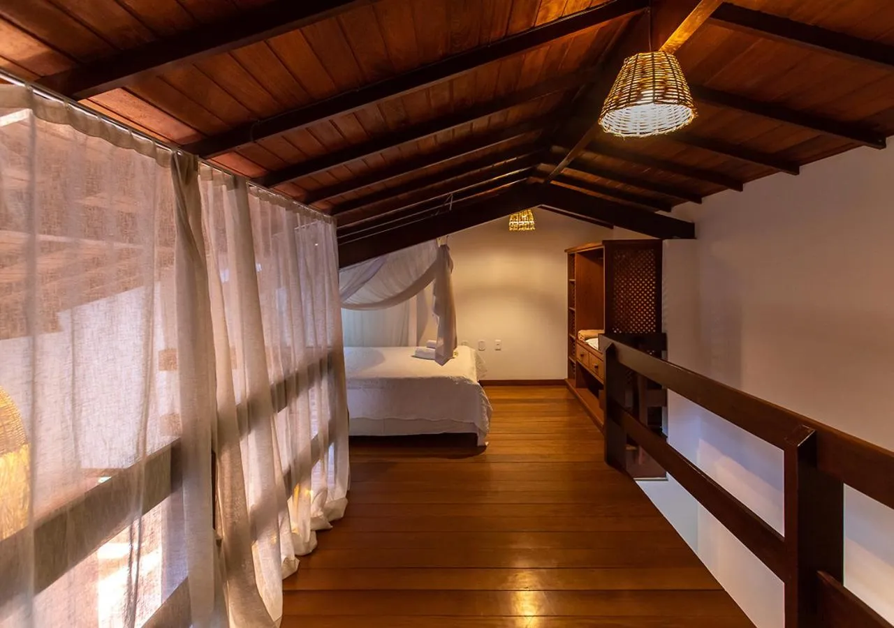 Photo of the whole room, Bed in Casa Villa Cristian Pé na Areia