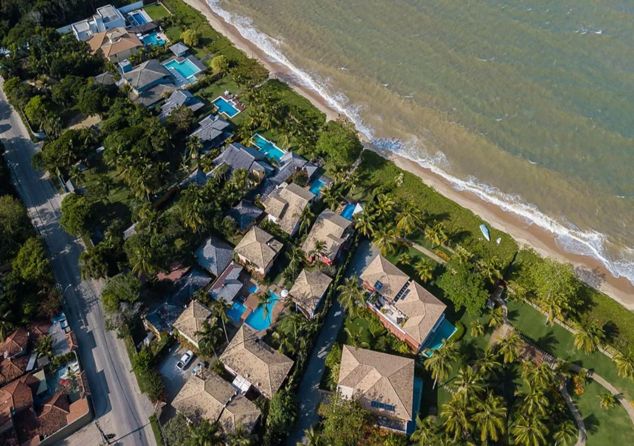 Bird's eye view in Casa Villa Cristian Pé na Areia