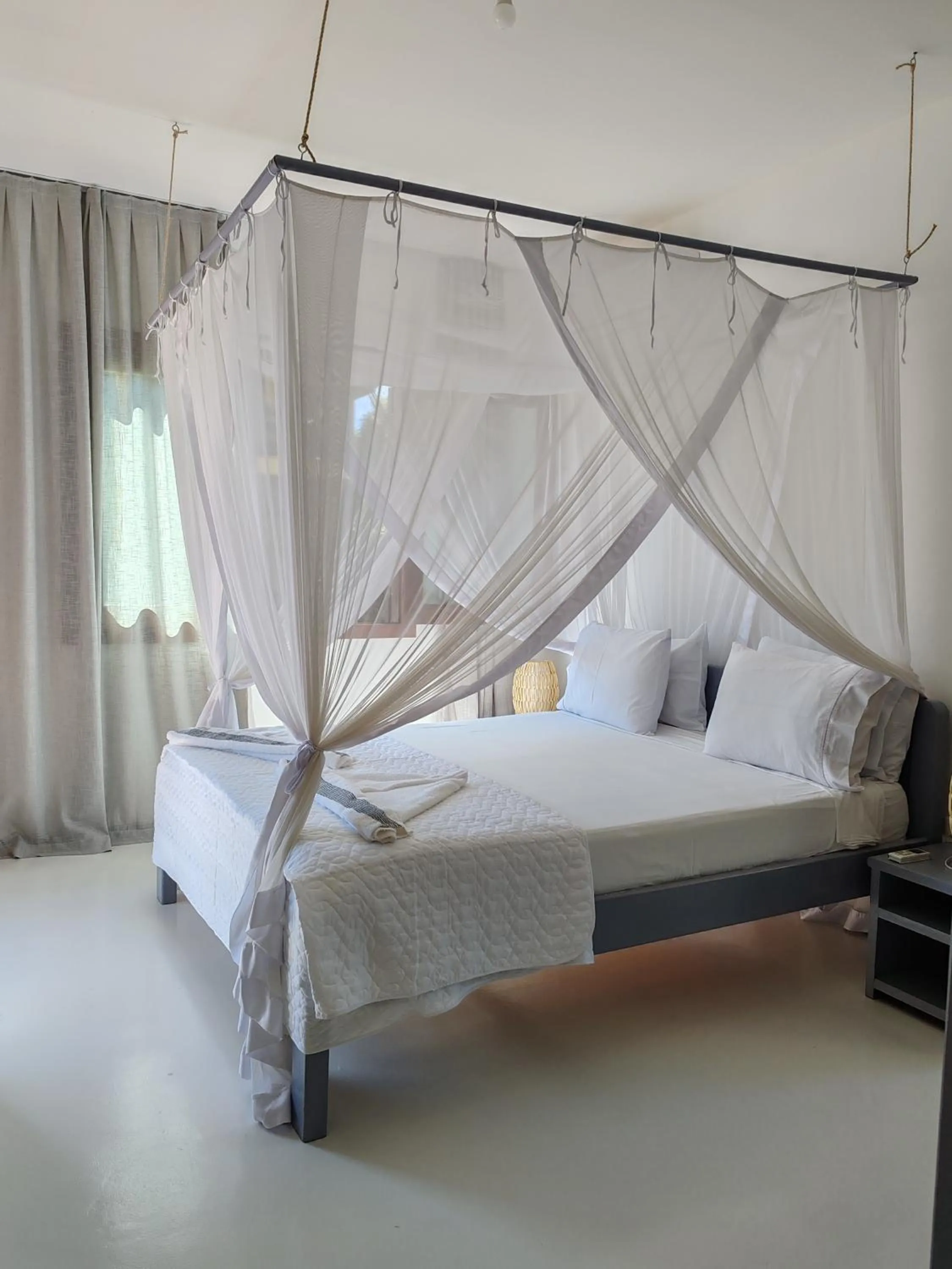 Bed in Casa Villa Cristian Pé na Areia