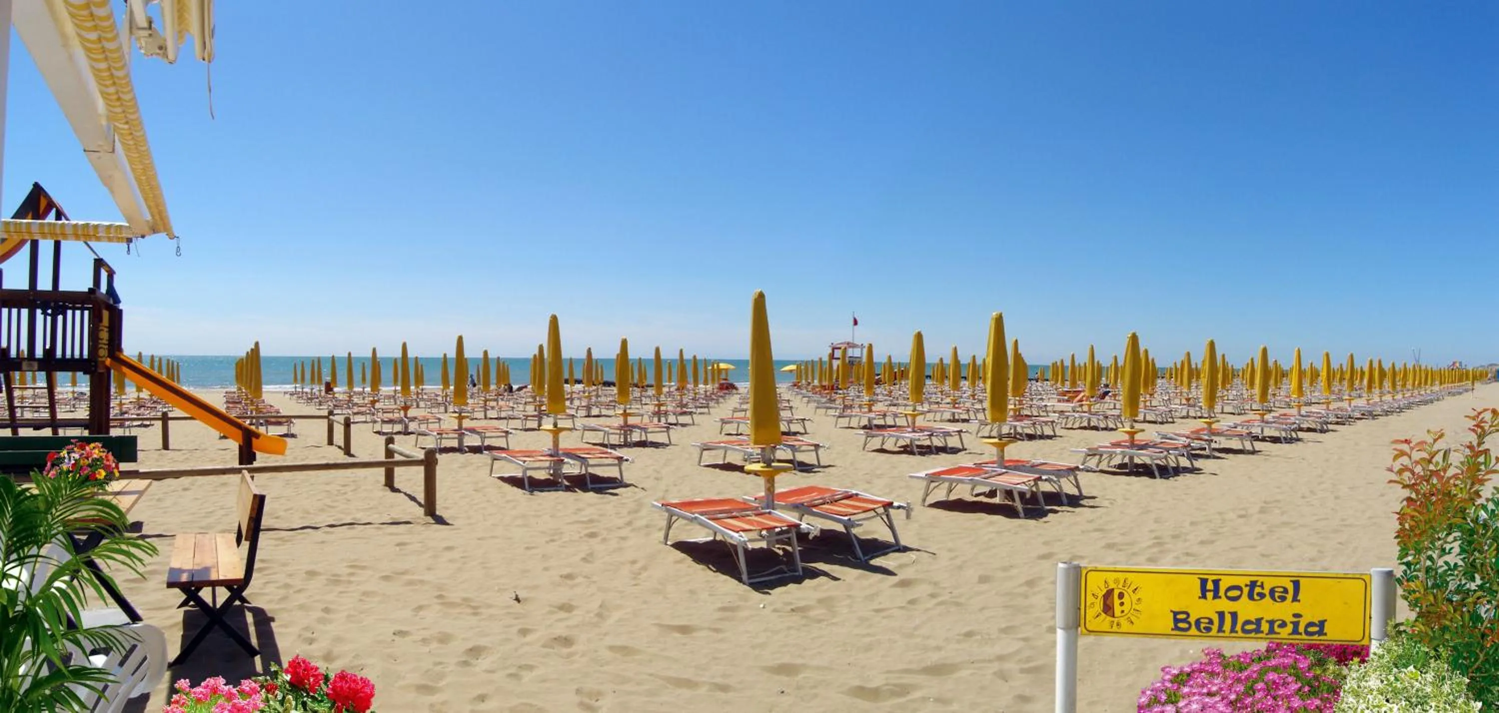 Beach in Hotel Bellaria
