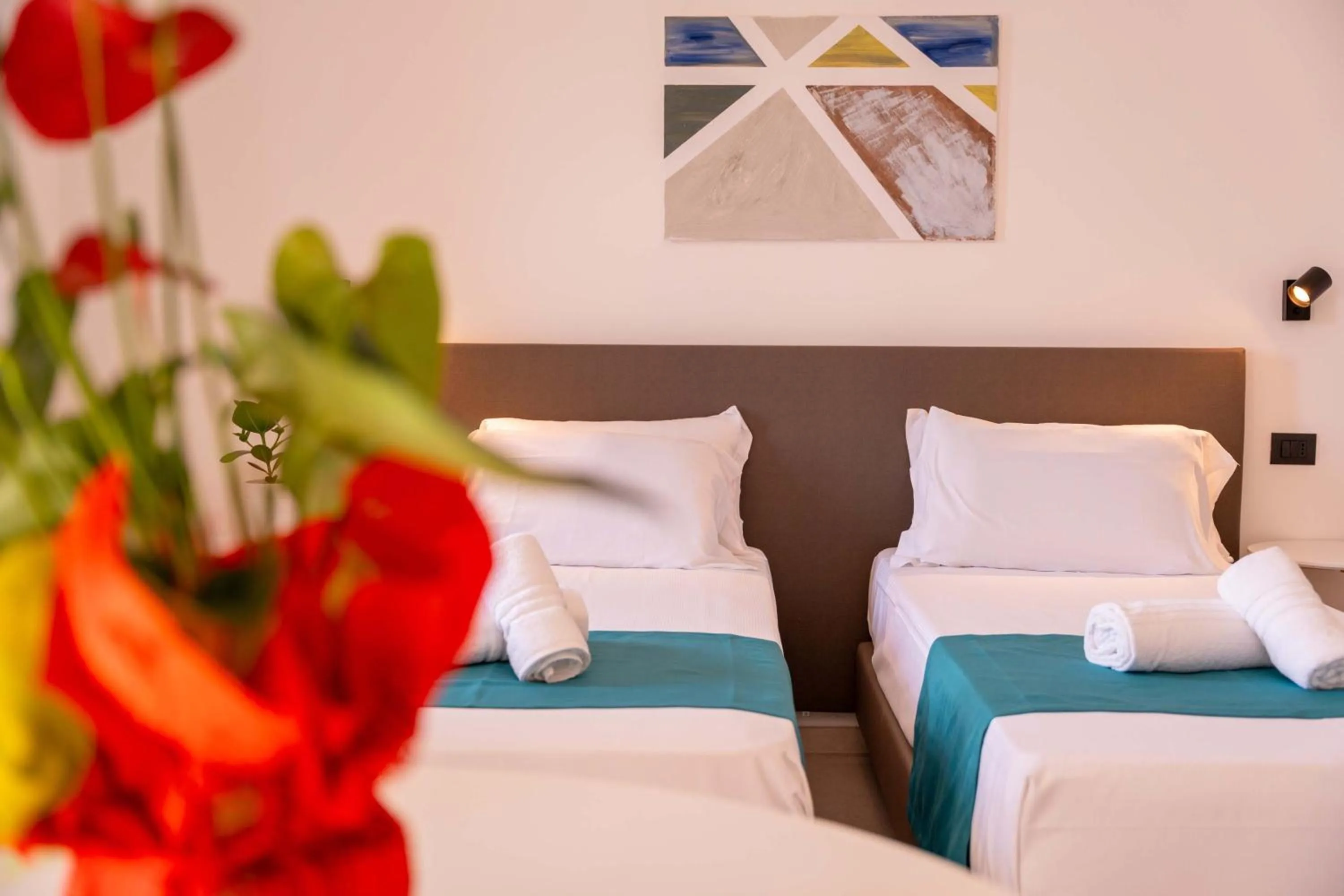 Bed in Residence Villa Giardini