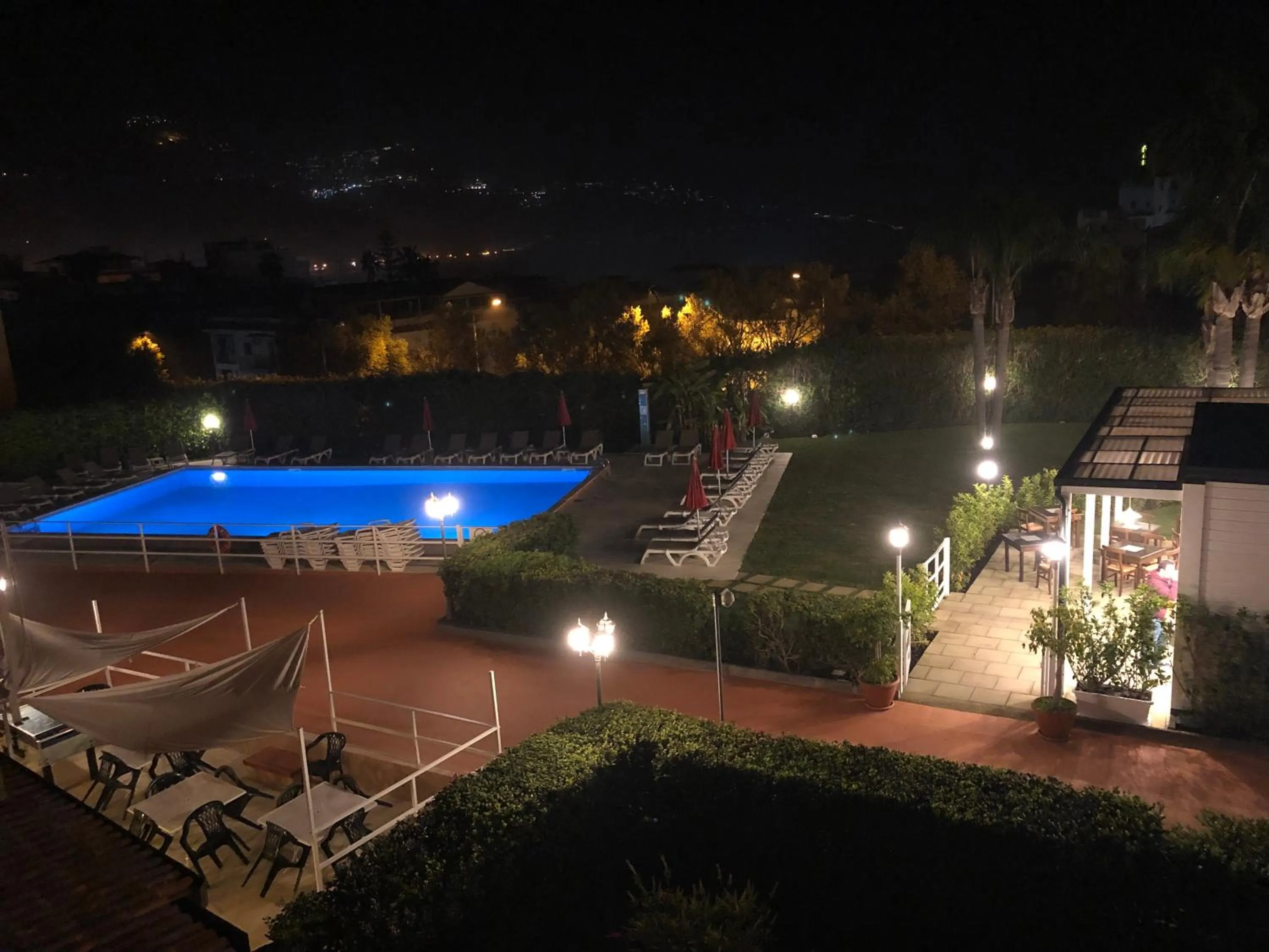 Pool view in Residence Villa Giardini