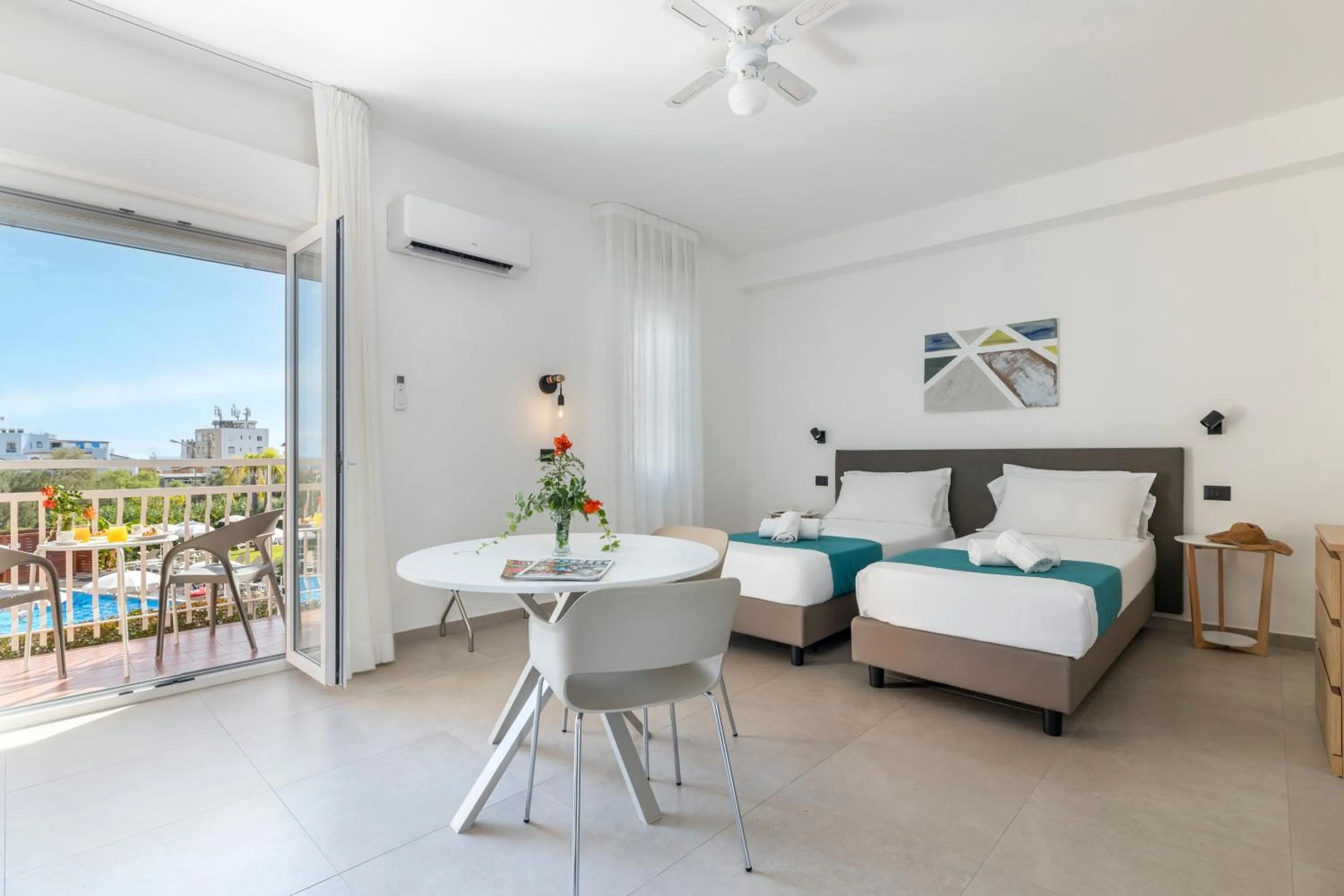 Bed in Residence Villa Giardini