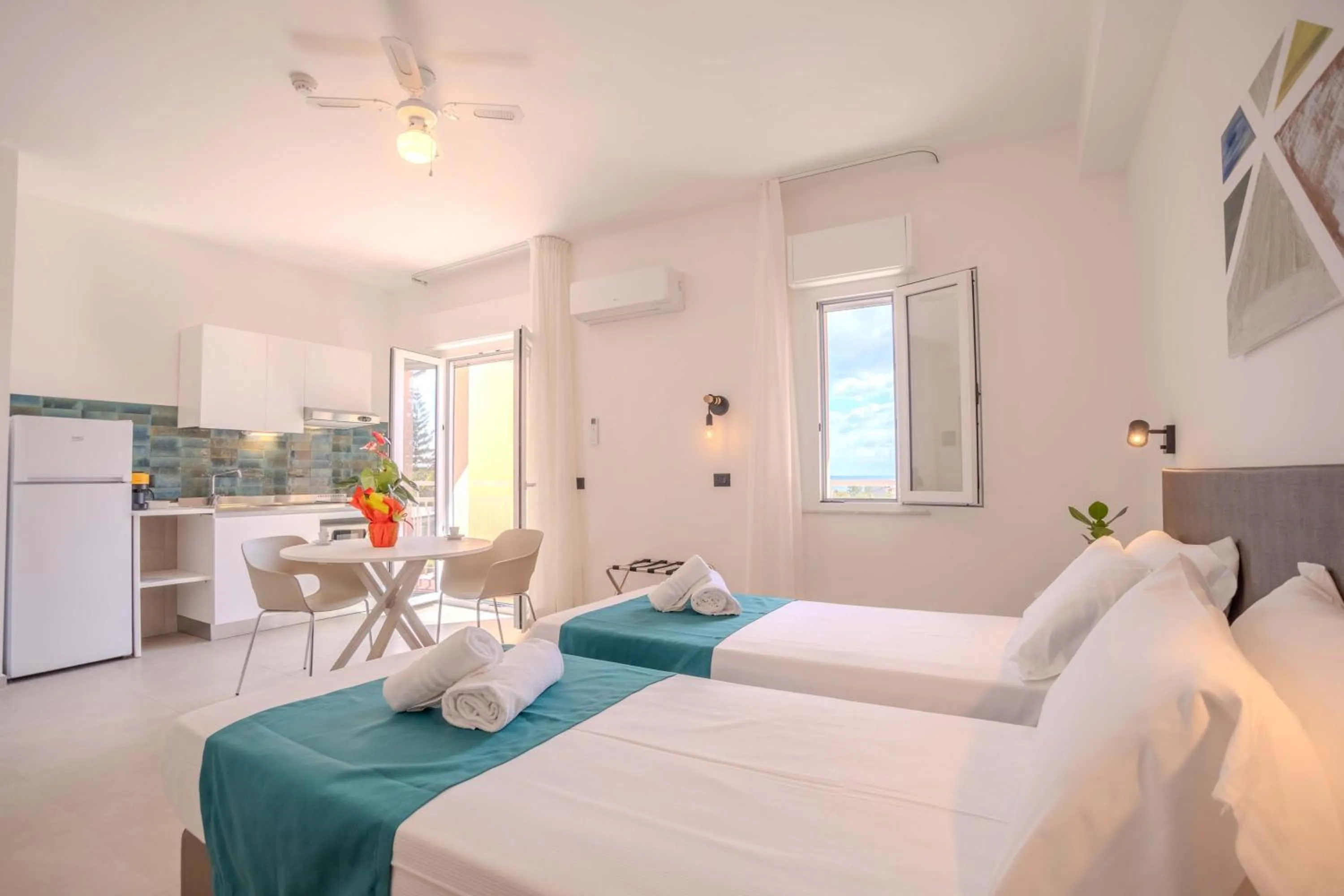 Bed in Residence Villa Giardini