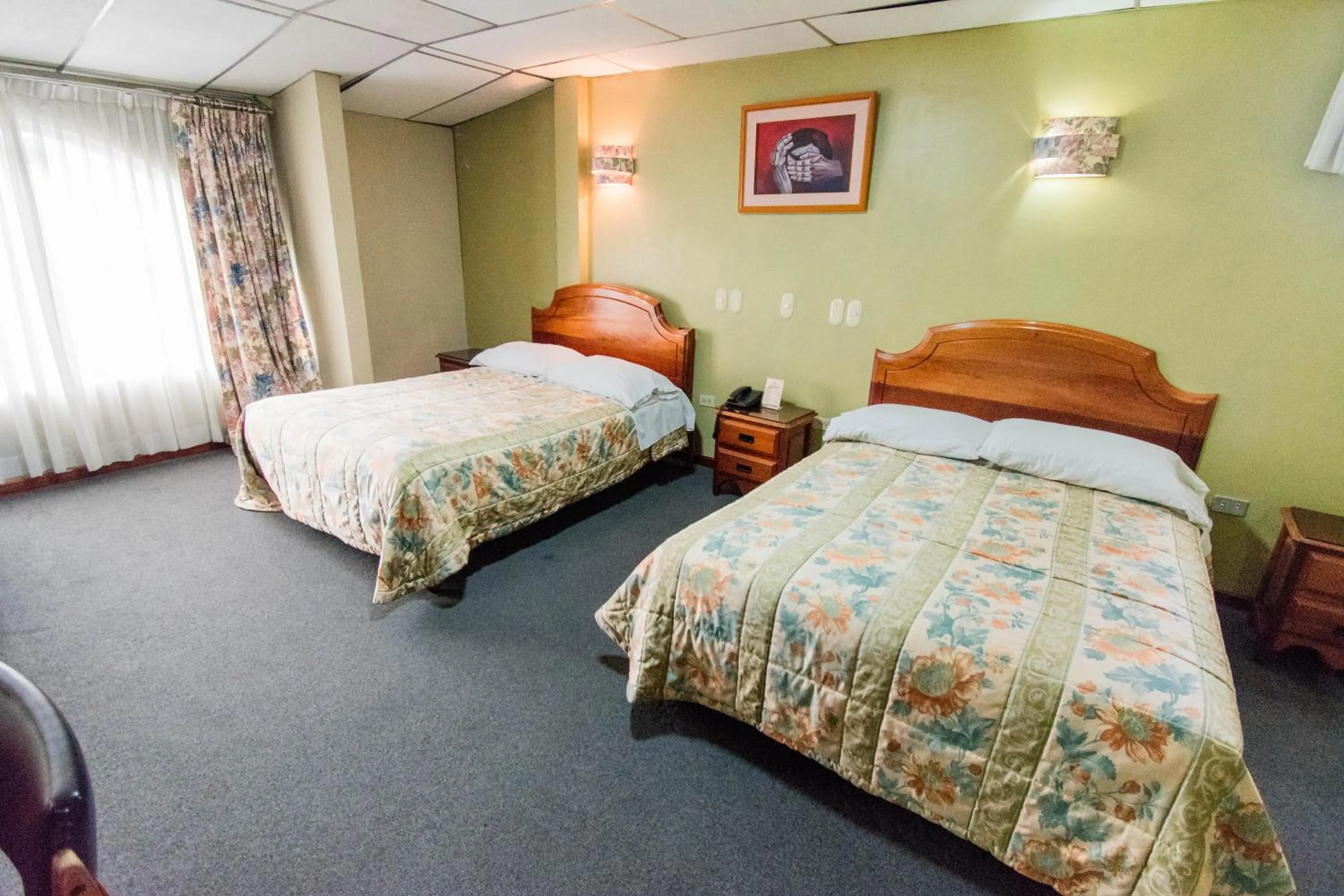 Bed in Grand Hotel Loja