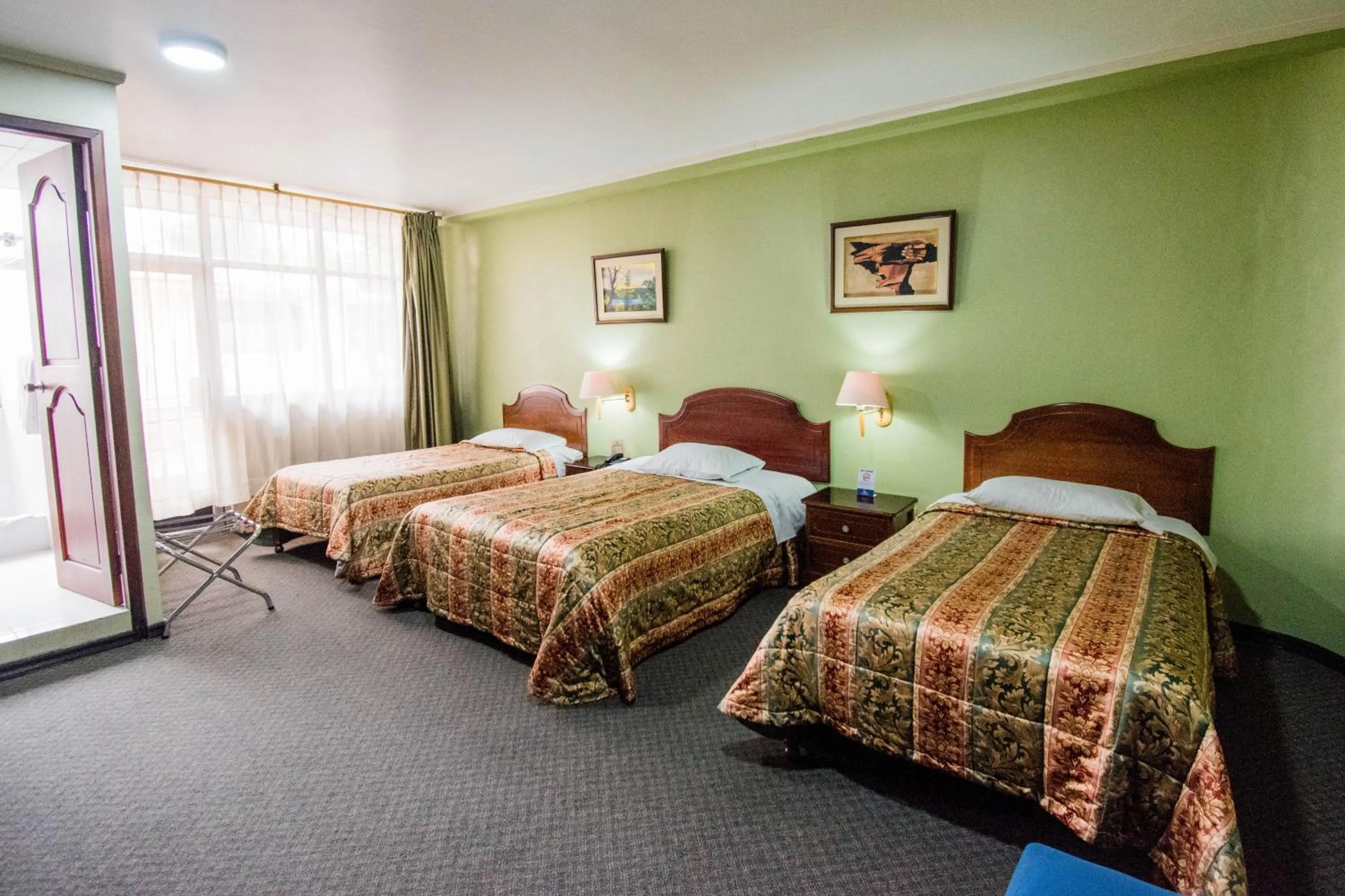 Bed in Grand Hotel Loja