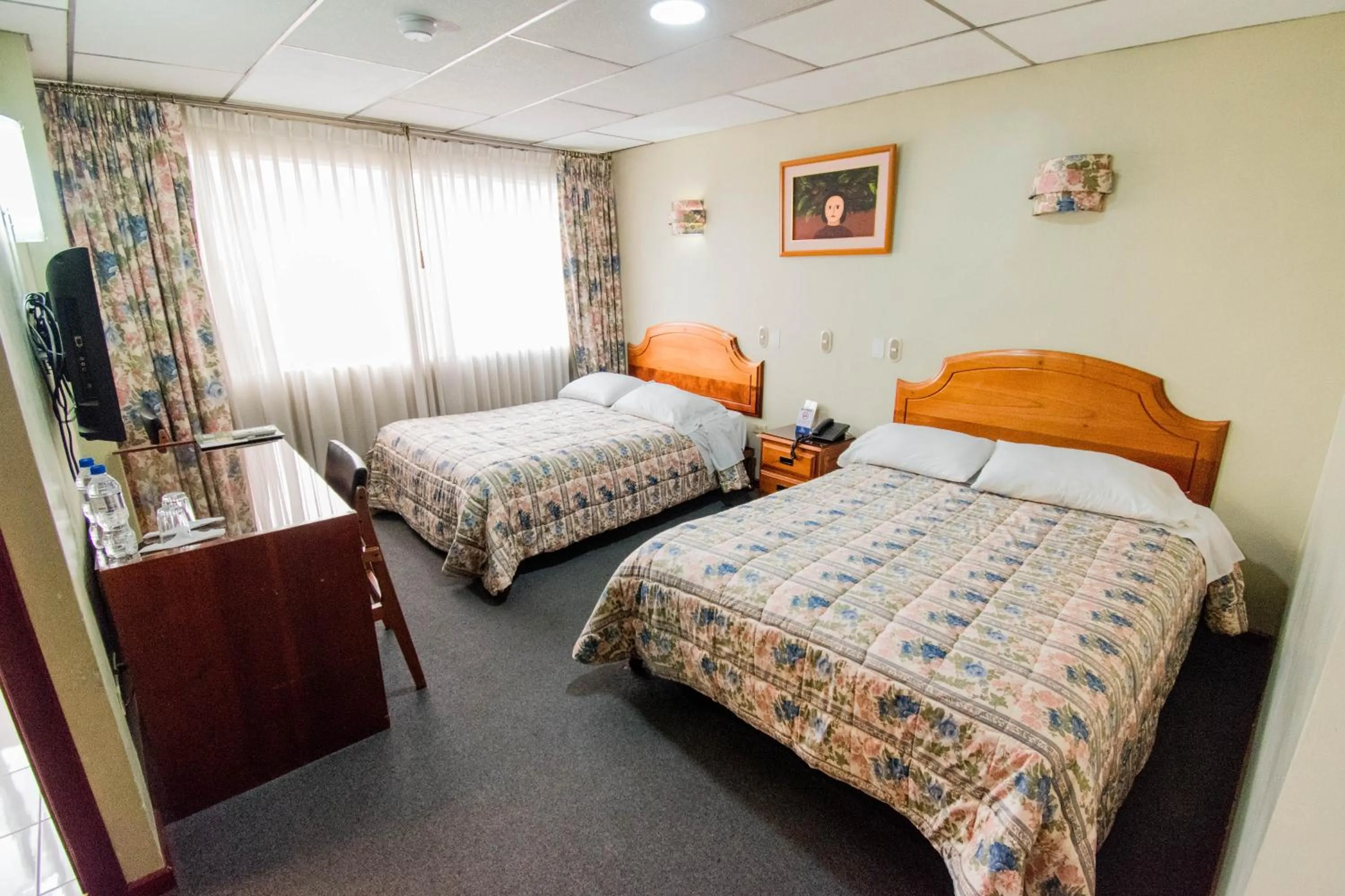 Bed in Grand Hotel Loja