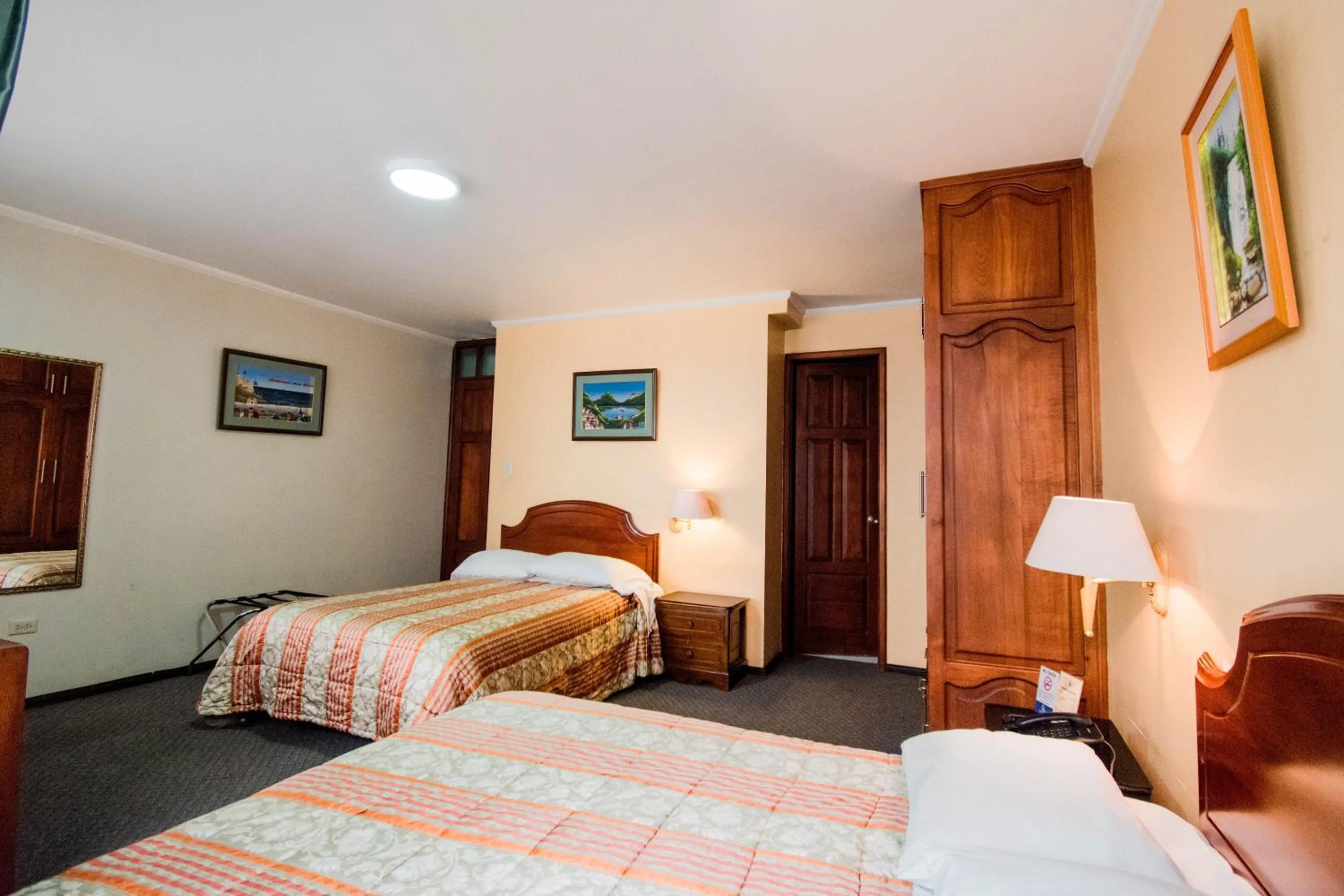 Bed in Grand Hotel Loja