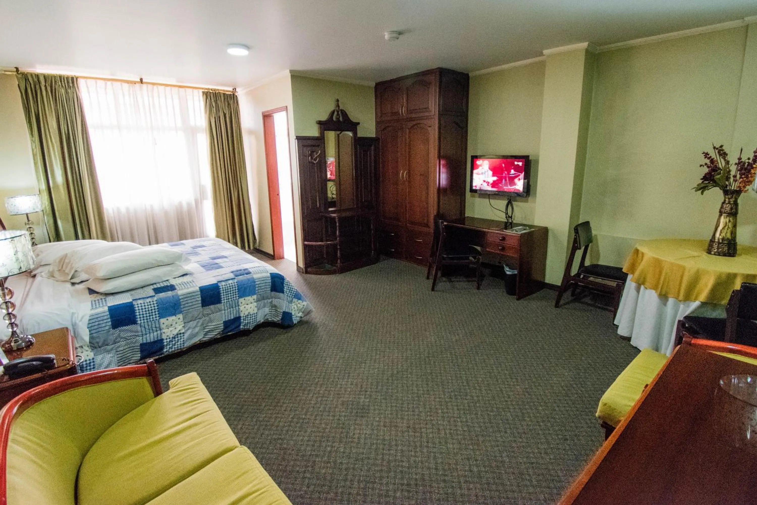 Bed in Grand Hotel Loja