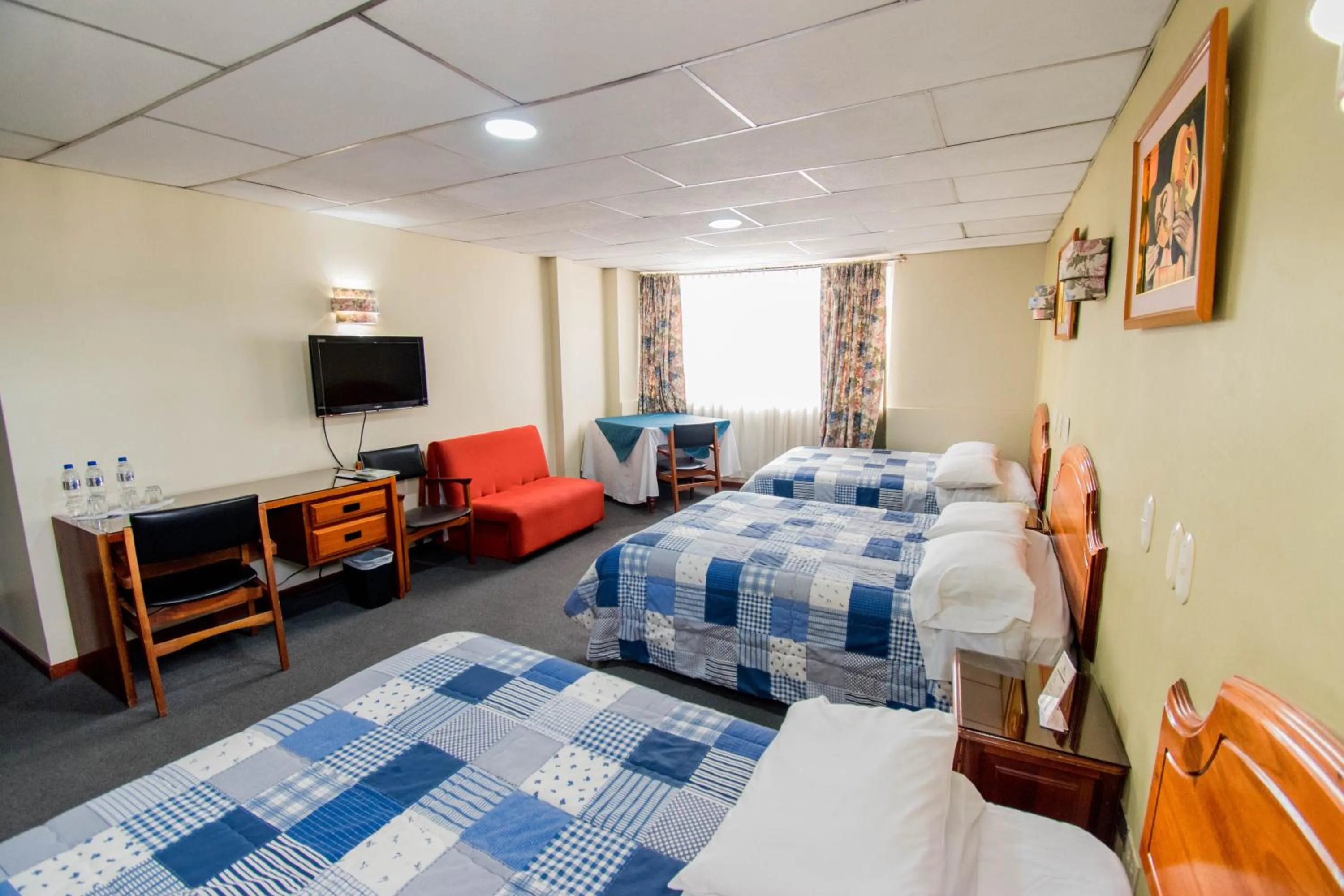 Bed in Grand Hotel Loja