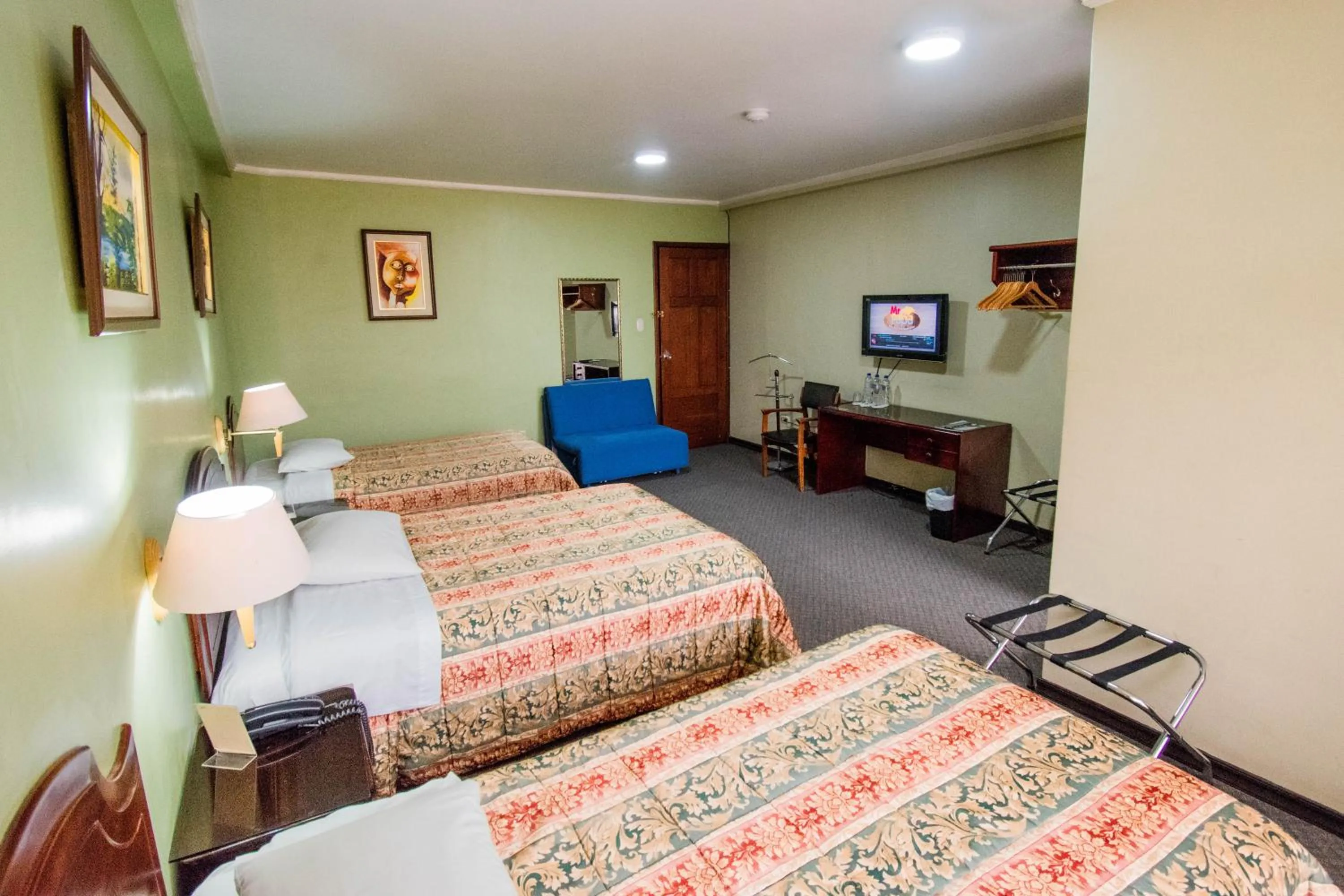 Bed in Grand Hotel Loja