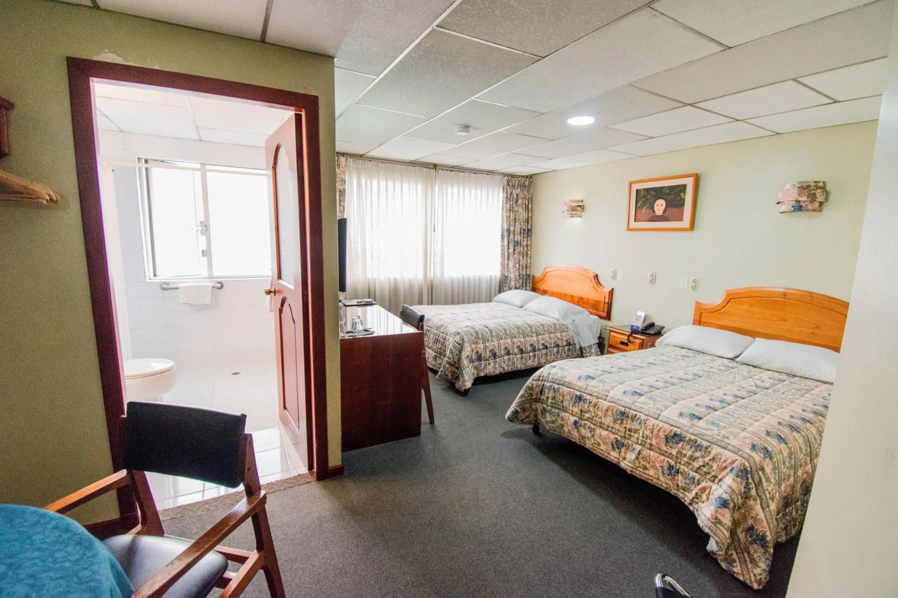 Bed in Grand Hotel Loja