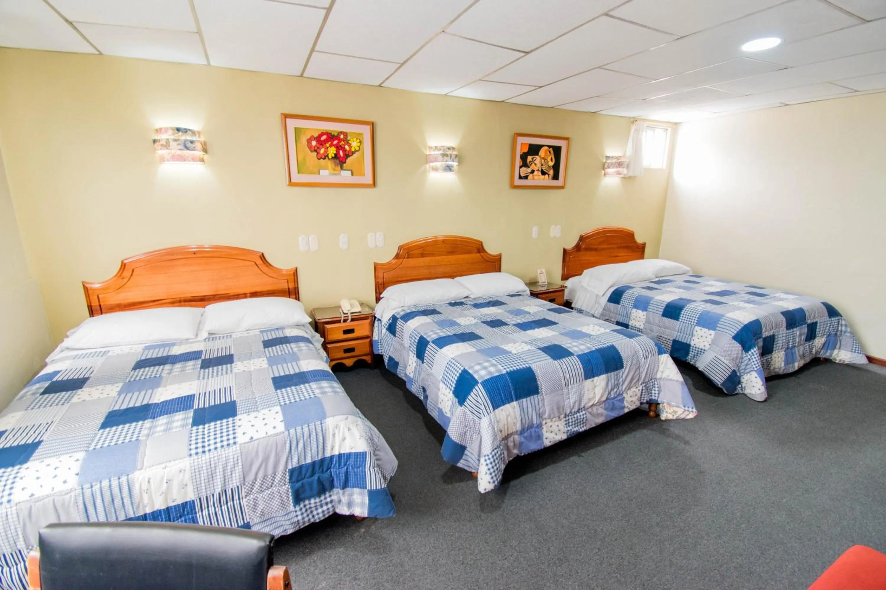 Bed in Grand Hotel Loja