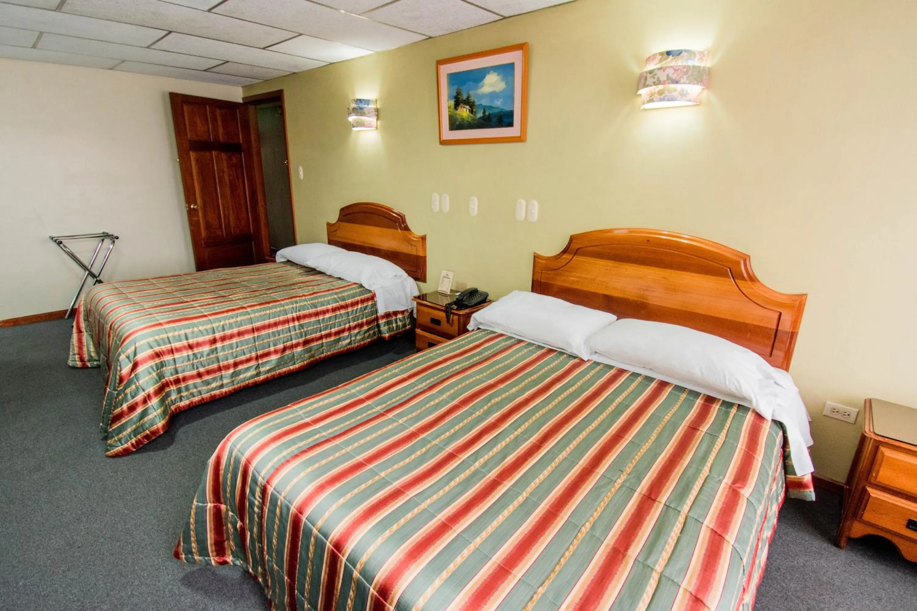 Bed in Grand Hotel Loja