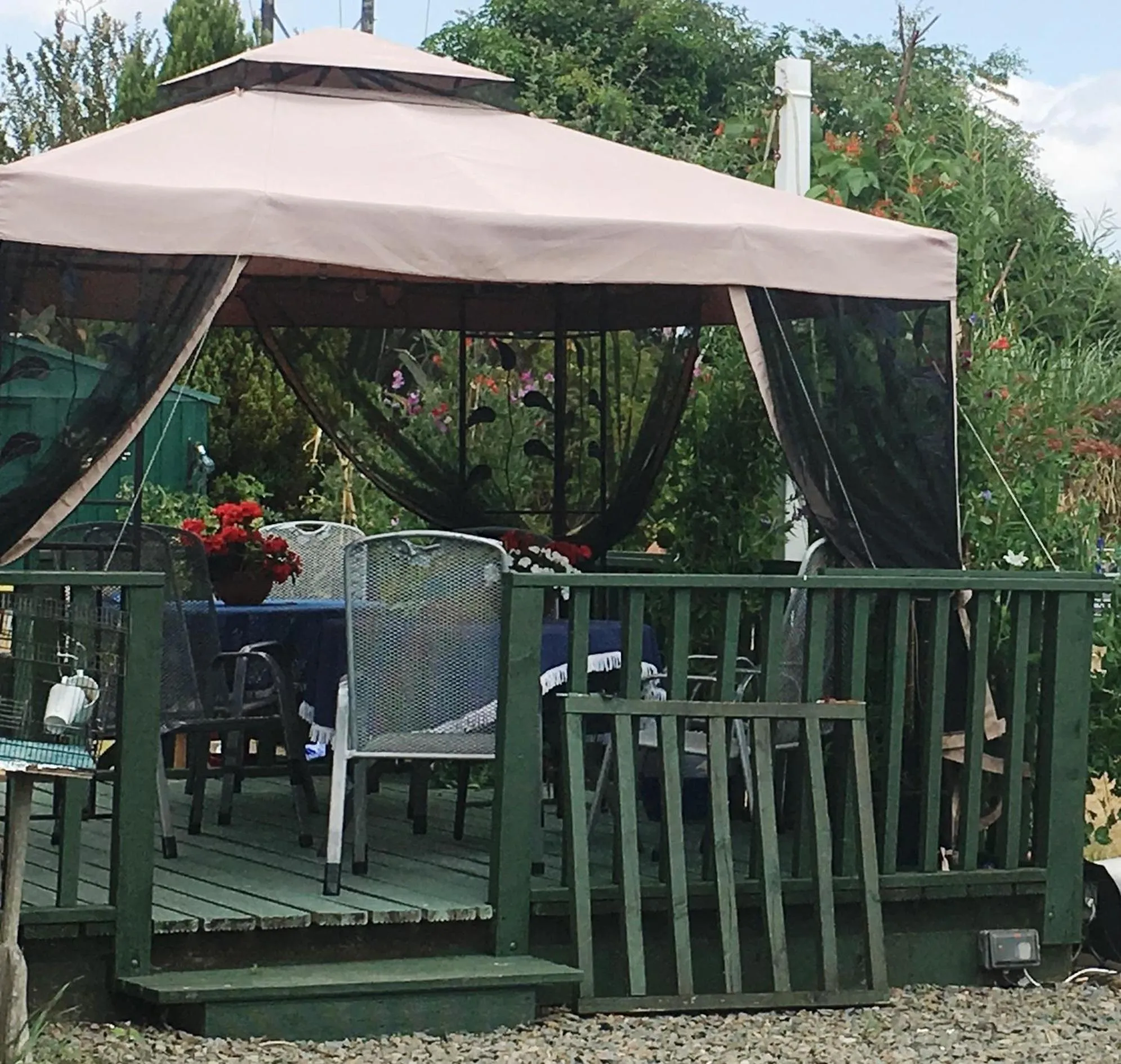 Patio in Killurin Lodge