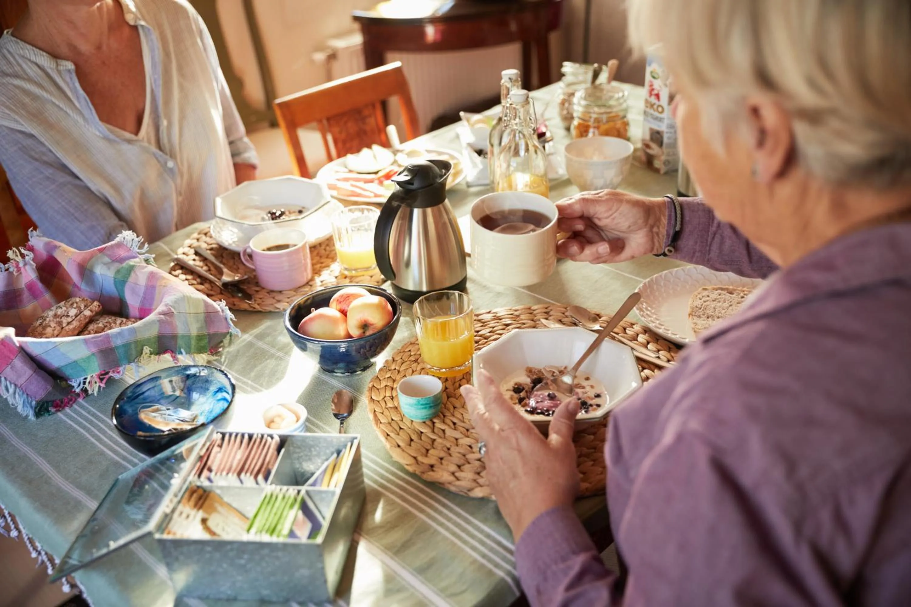 Breakfast in Villa Weidling B&B