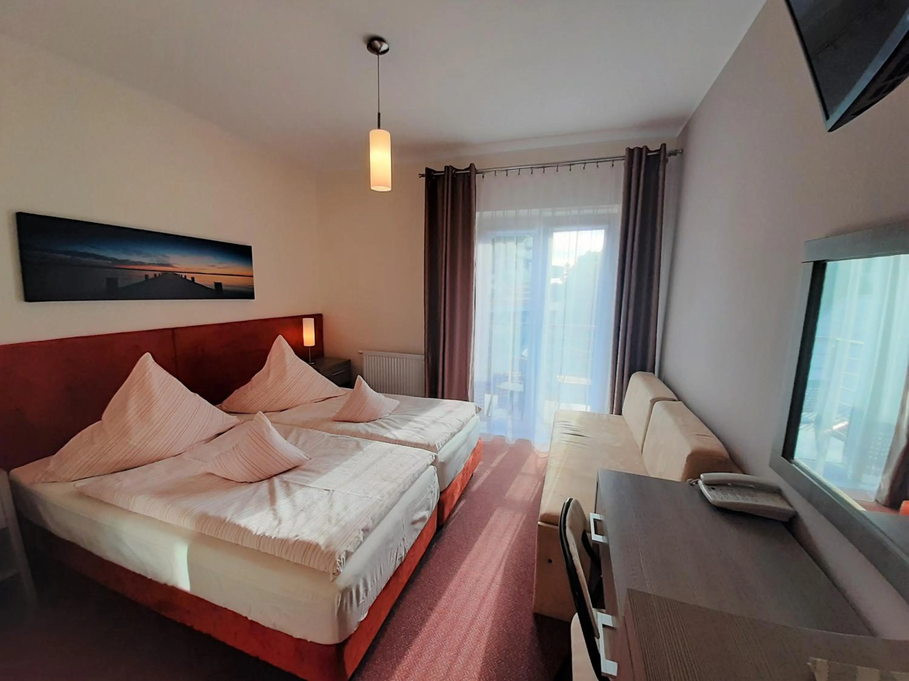 Photo of the whole room, Bed in Dom Wypoczynkowy Oskar Jastrzębia Góra