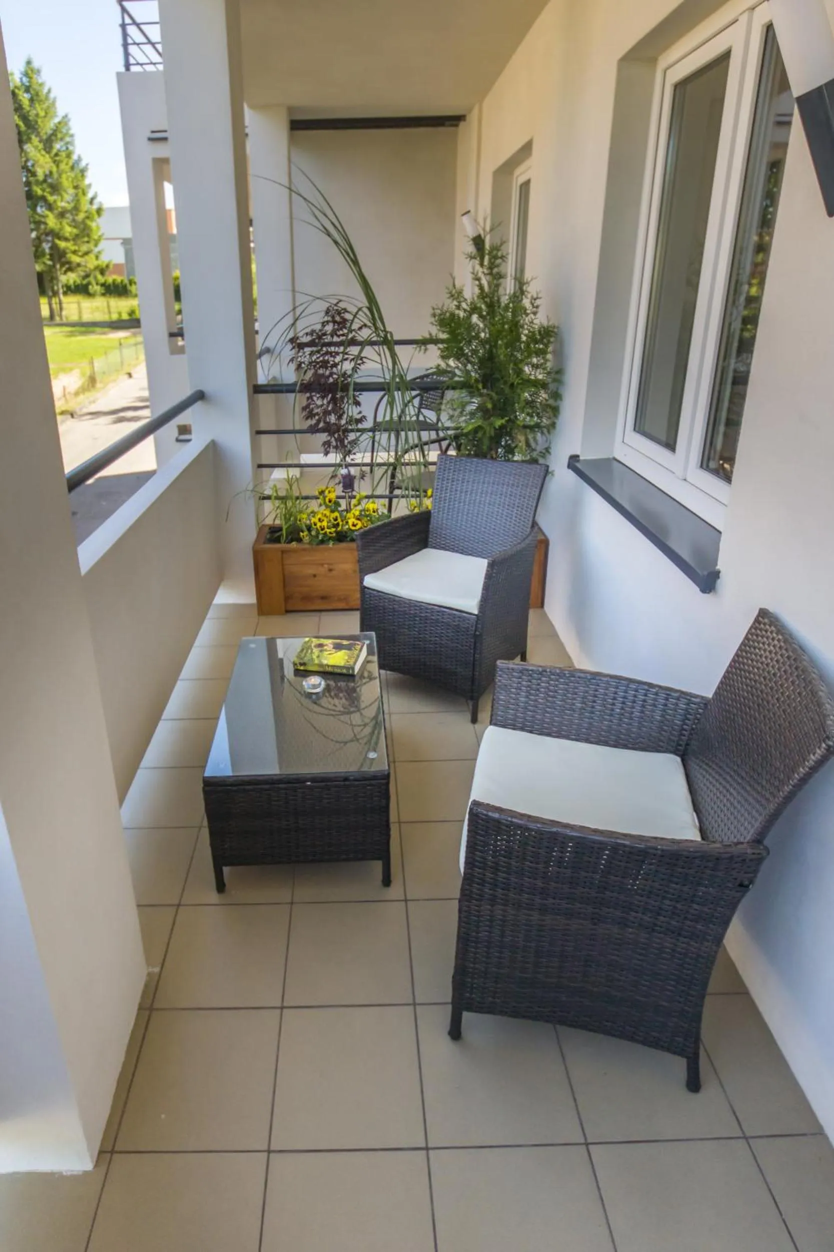 Balcony/Terrace in Dom Wypoczynkowy Oskar Jastrzębia Góra