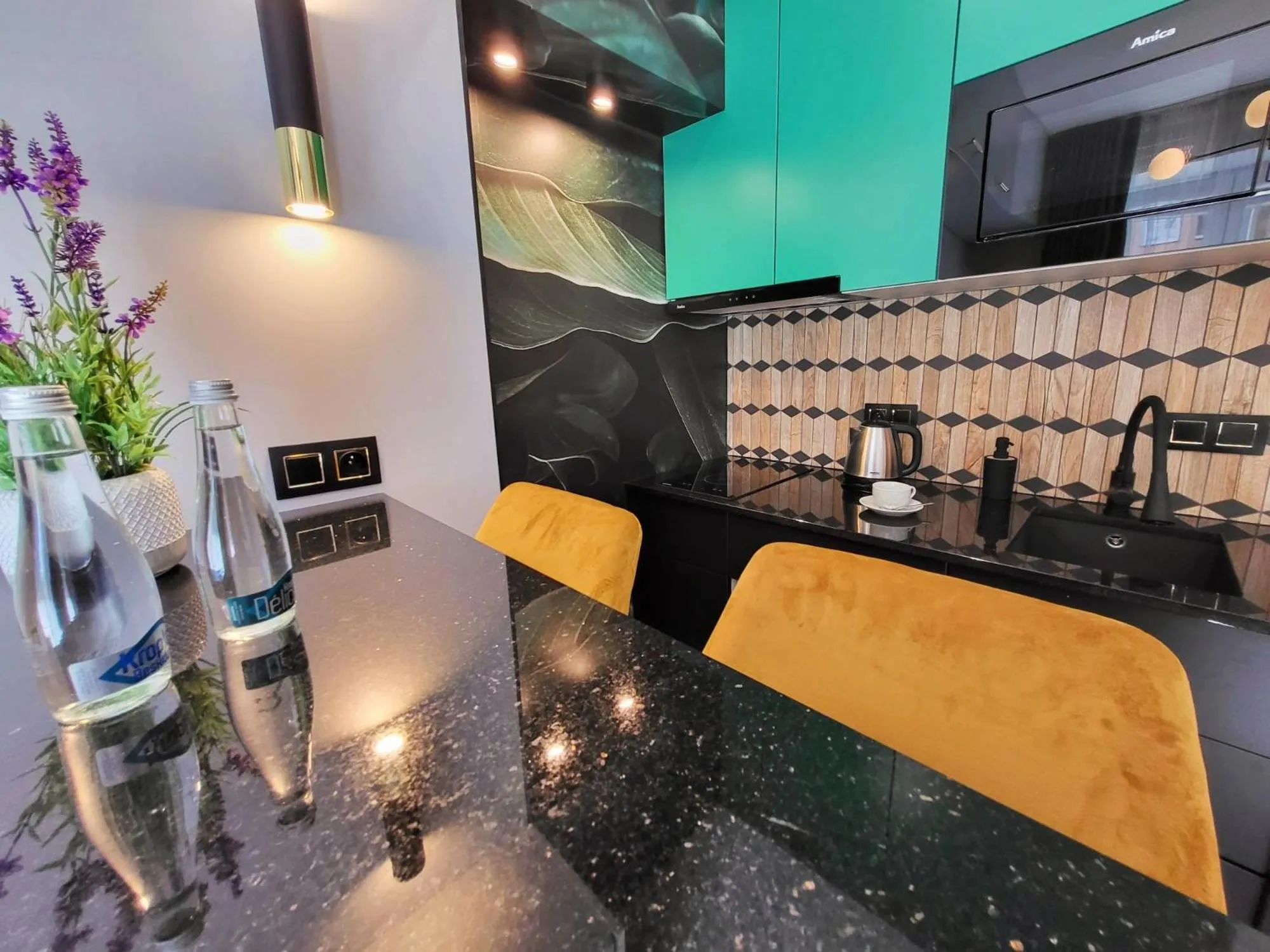 Kitchen or kitchenette in Dom Wypoczynkowy Oskar Jastrzębia Góra