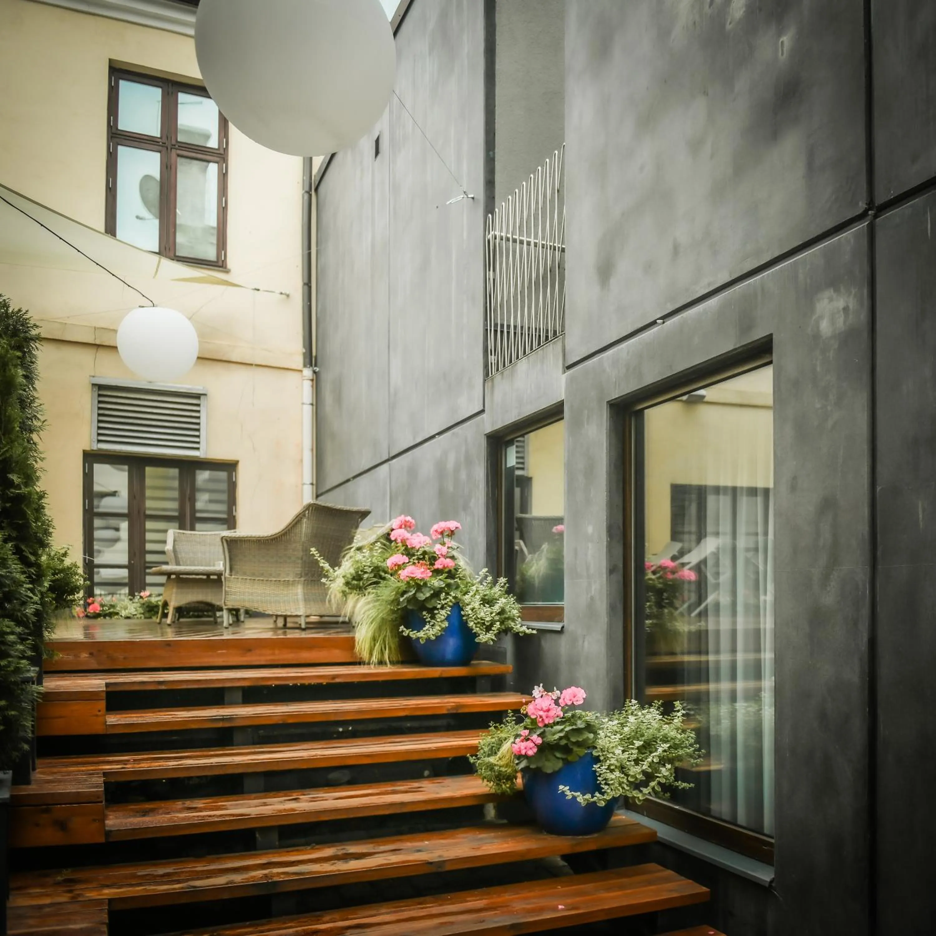 Balcony/Terrace in Antonius Boutique Hotel