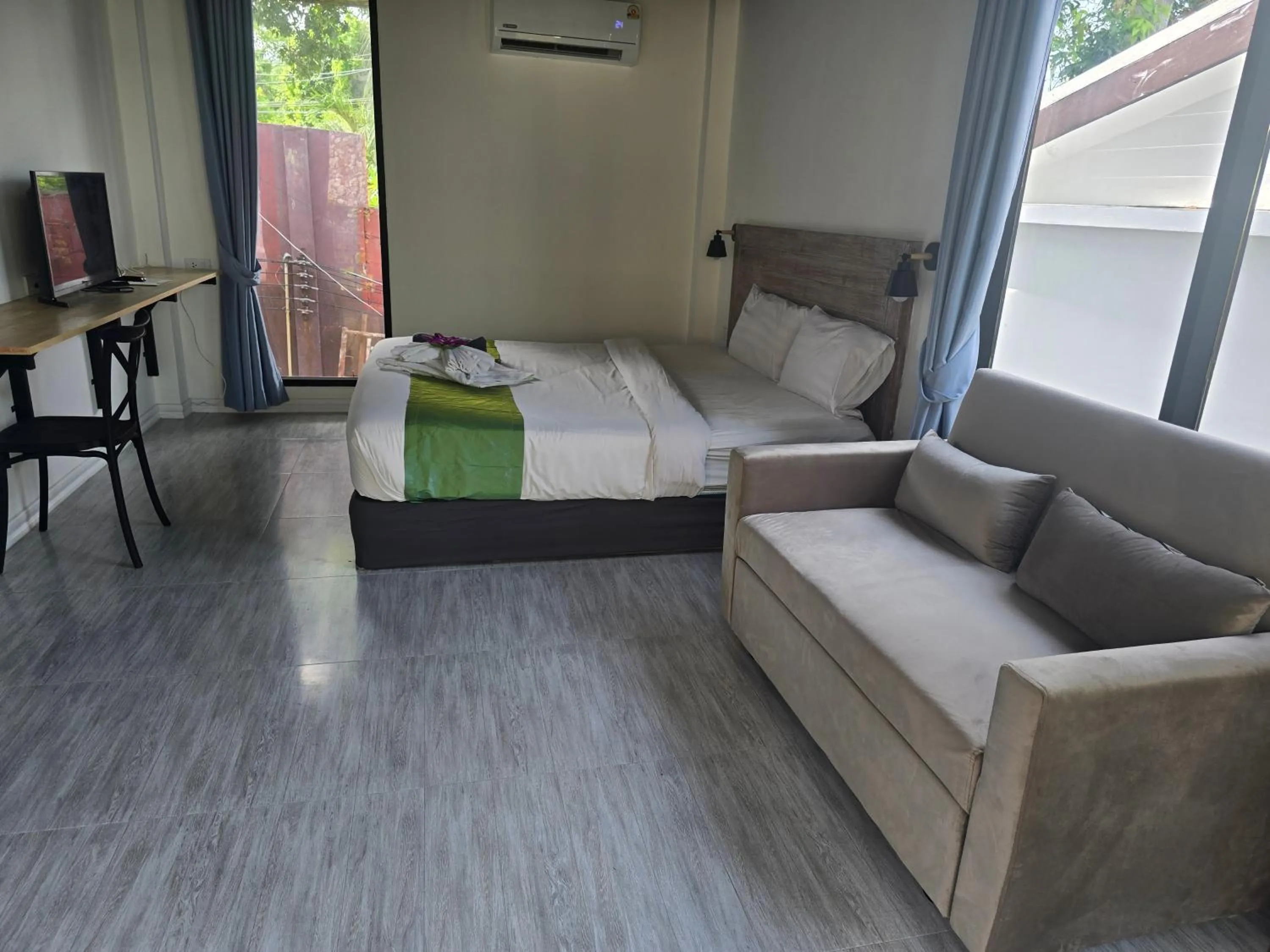 View (from property/room), Bed in Sasitara Residence