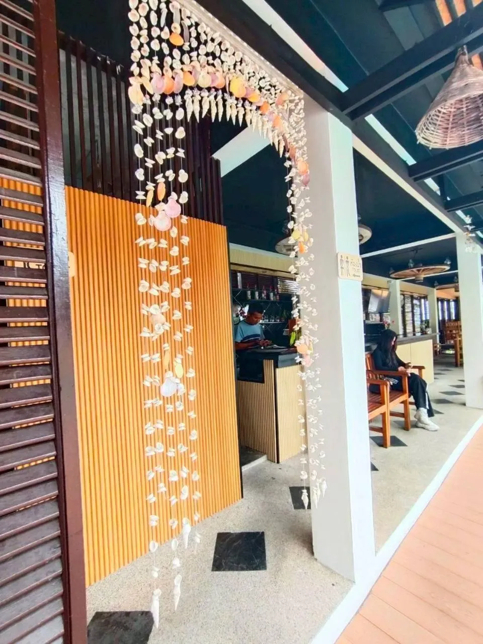 Decorative detail in Sasitara Residence