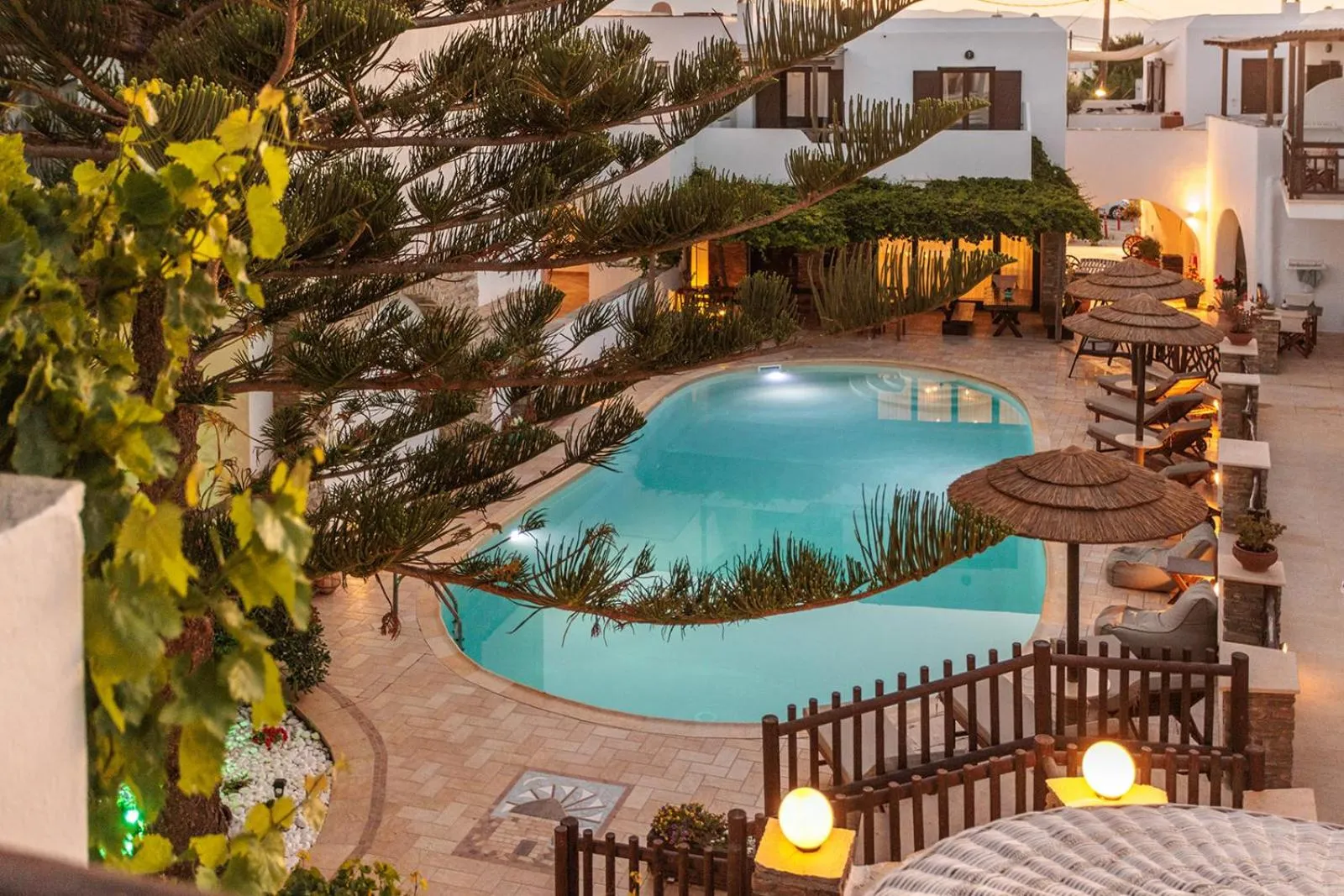 Property building in Anemomilos Beach hotel