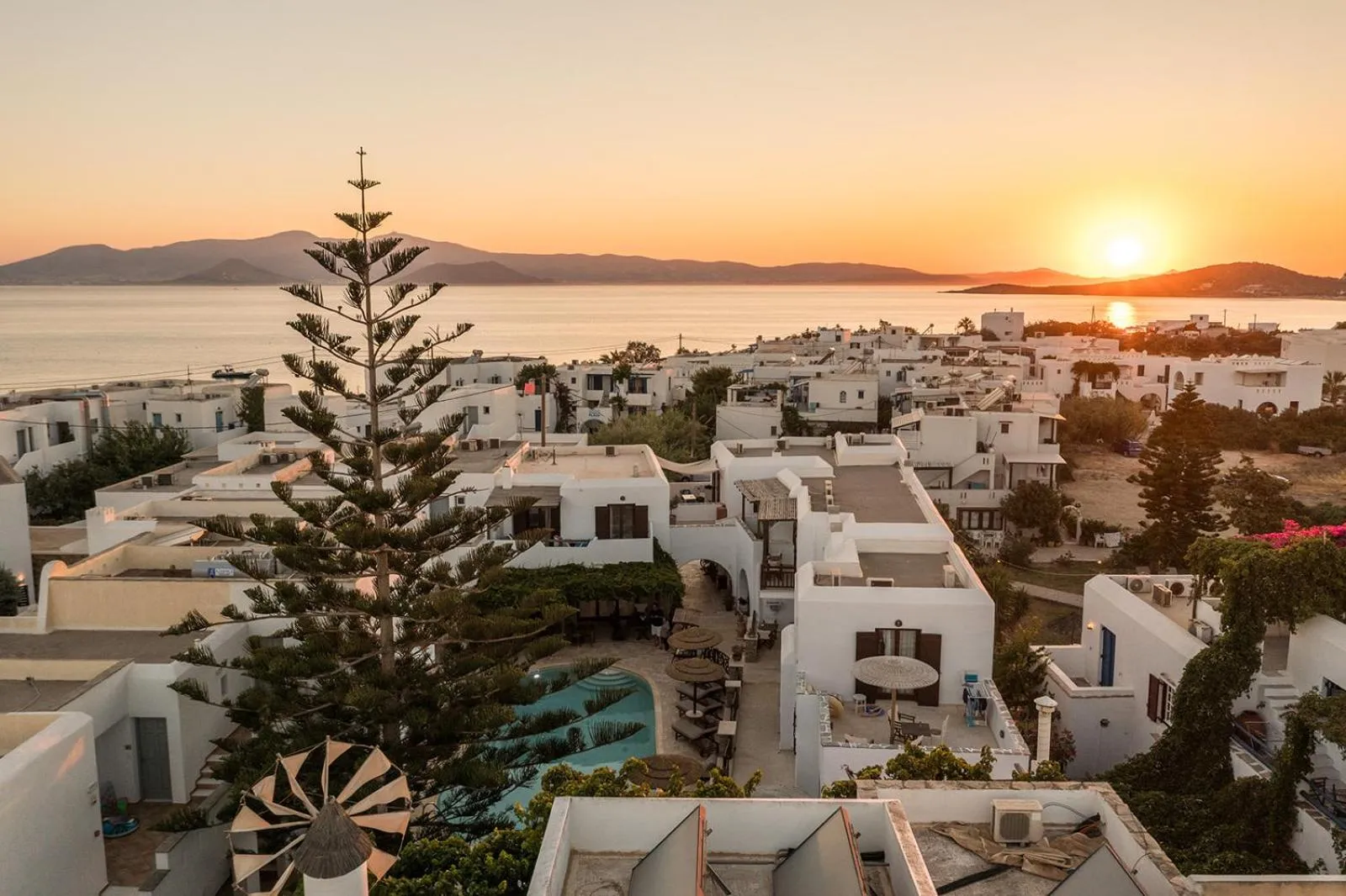 Property building in Anemomilos Beach hotel