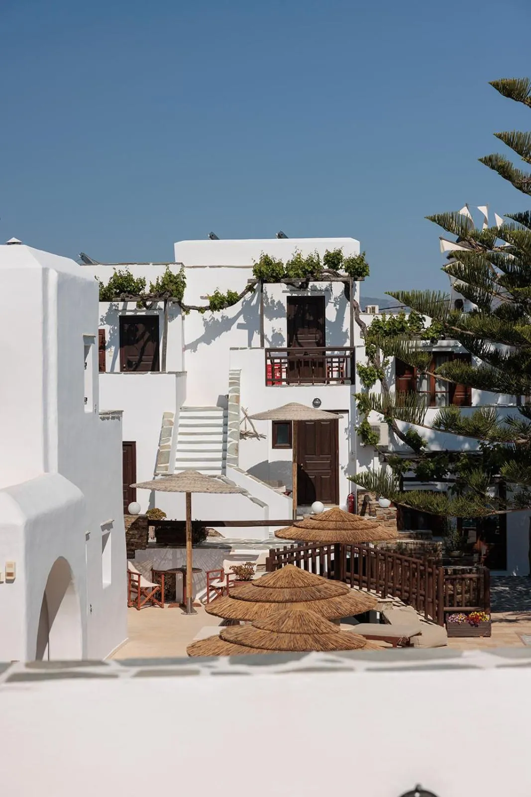 Property building in Anemomilos Beach hotel