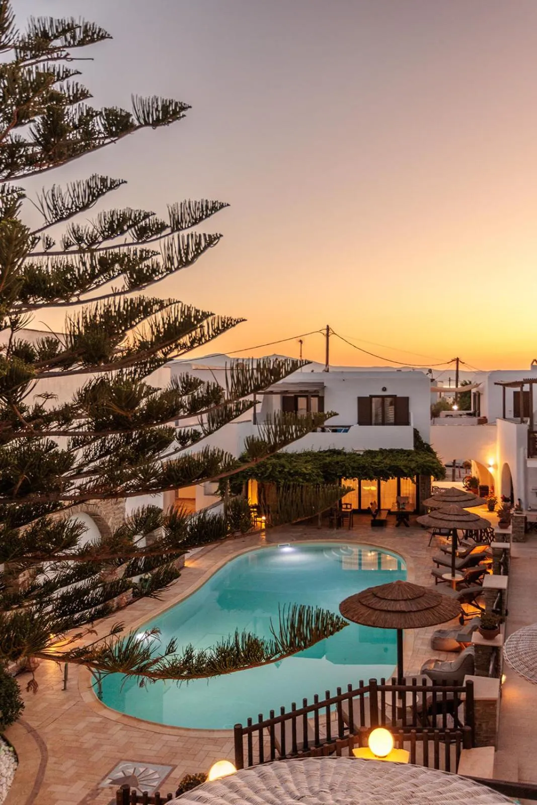 Property building in Anemomilos Beach hotel