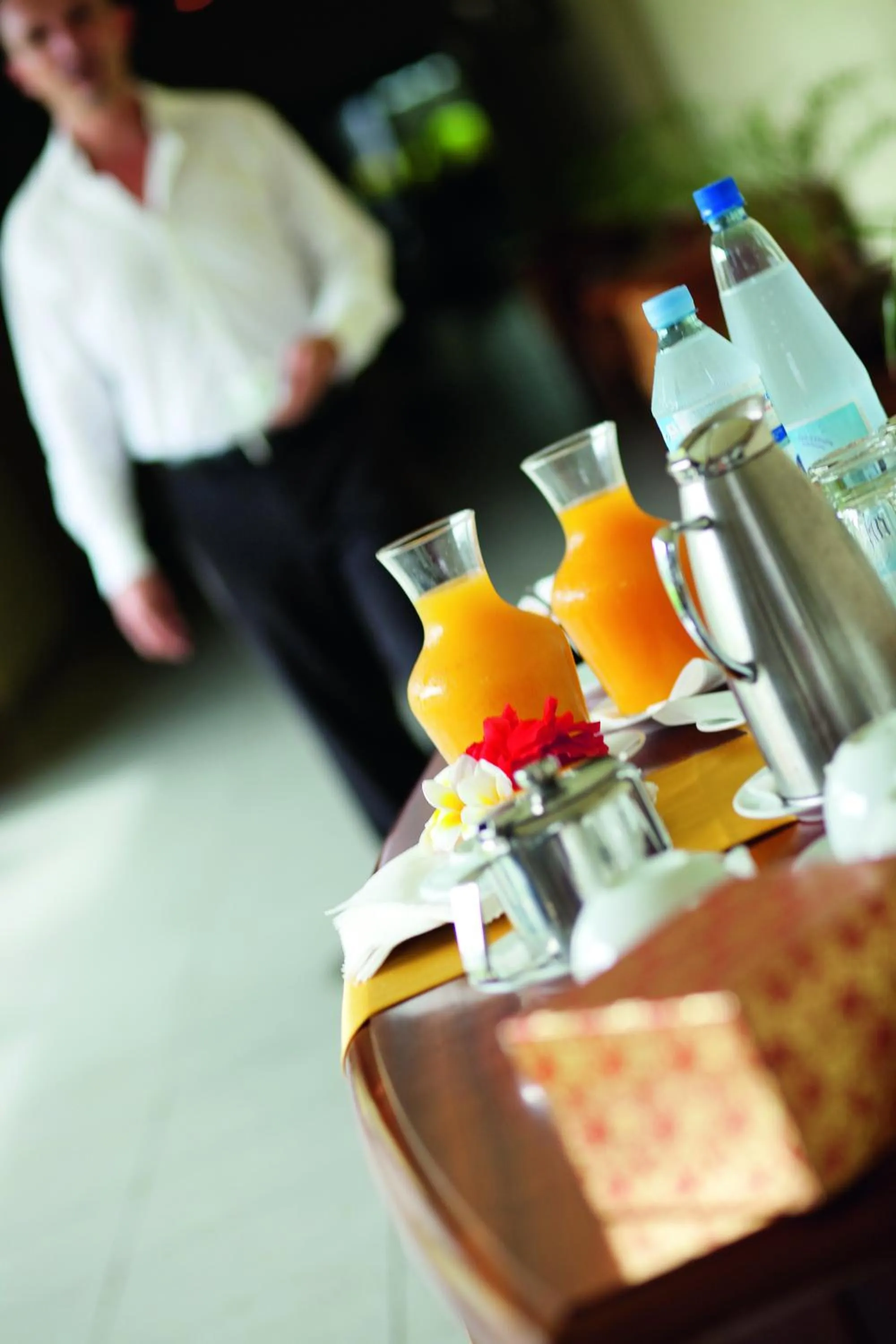 Breakfast in Hotel Le Recif, Ile de la Reunion