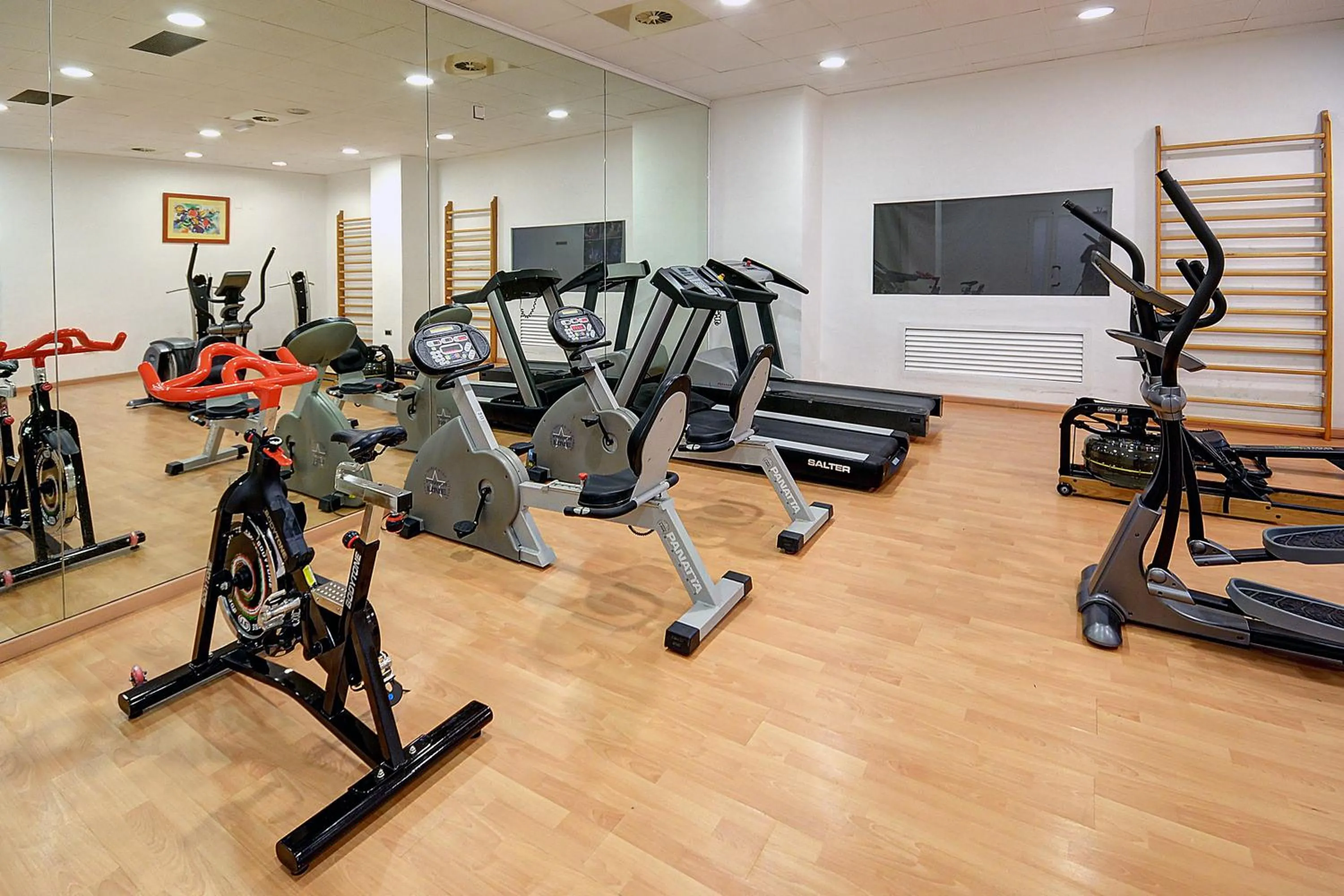 Fitness centre/facilities in Hotel Vila-real Azul