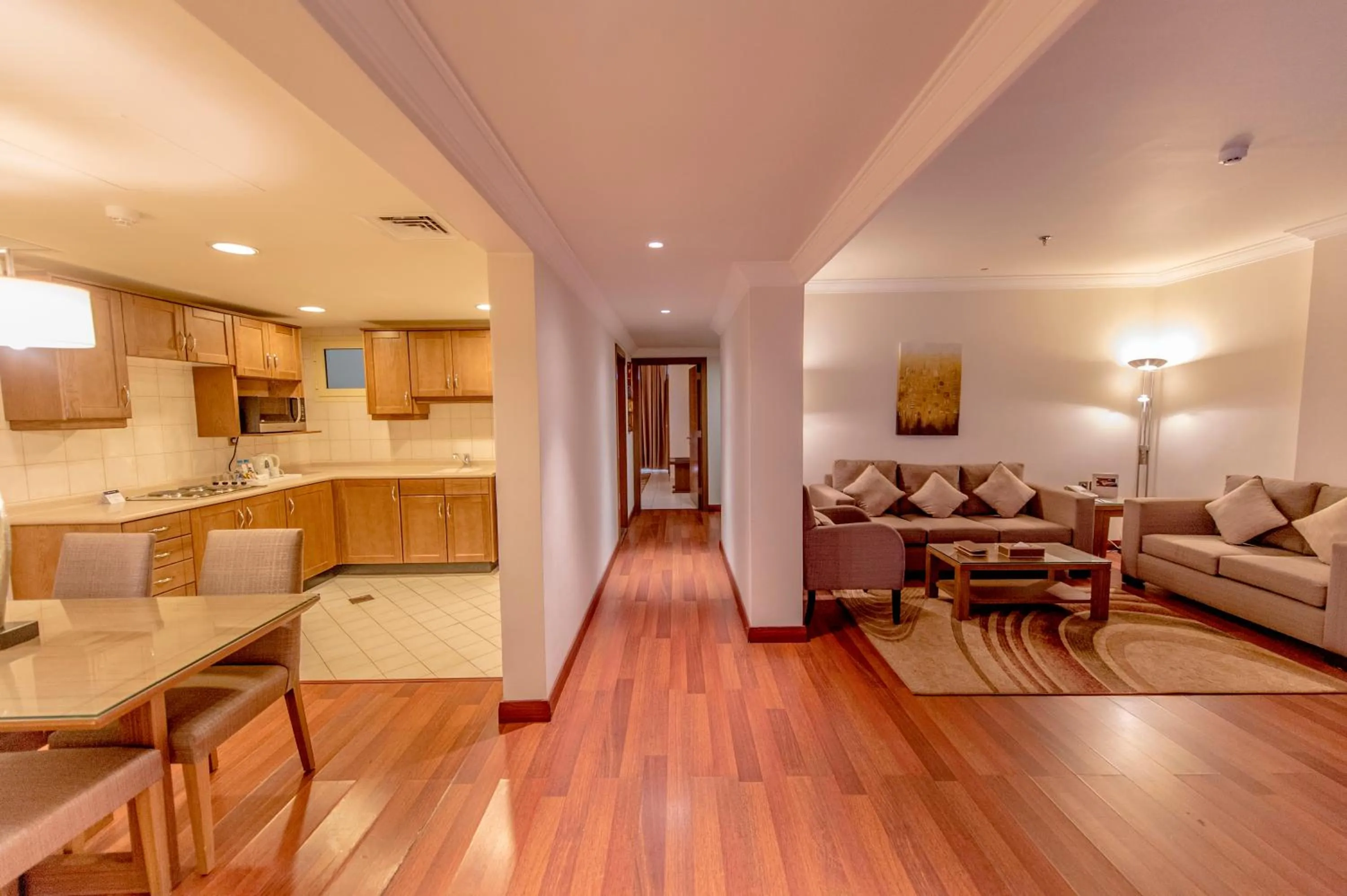 Kitchen or kitchenette in Golden Tulip Hotel Buraidah Al Qassim