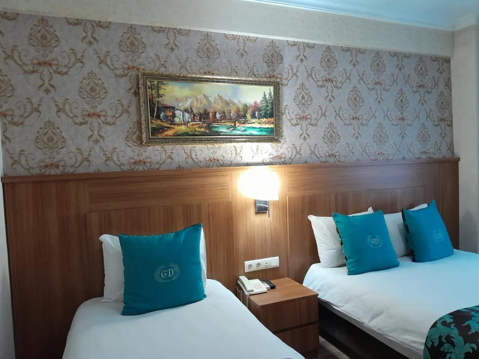 Bed in Grand Dilara Hotel