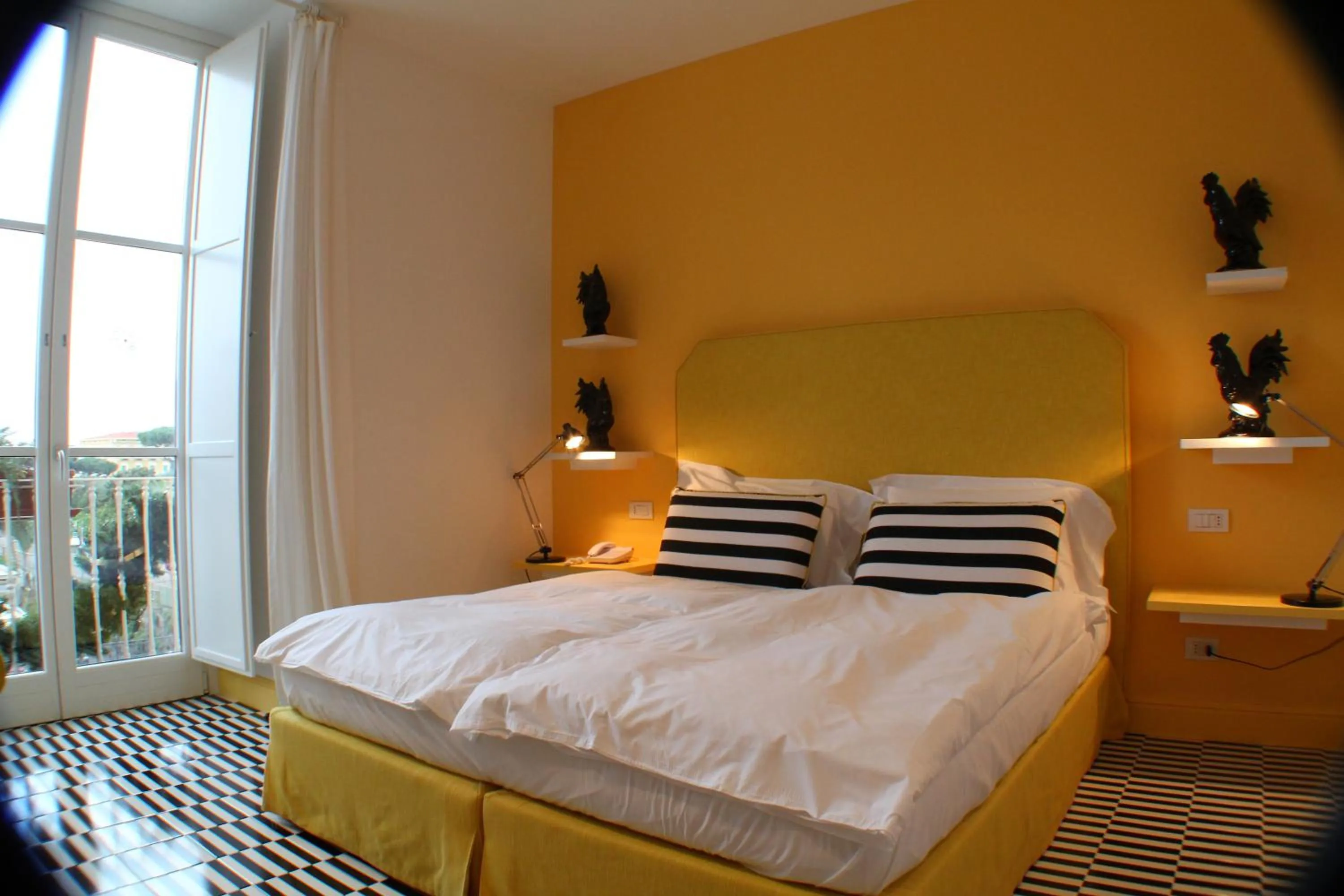 Bed in Palazzo Jannuzzi Relais