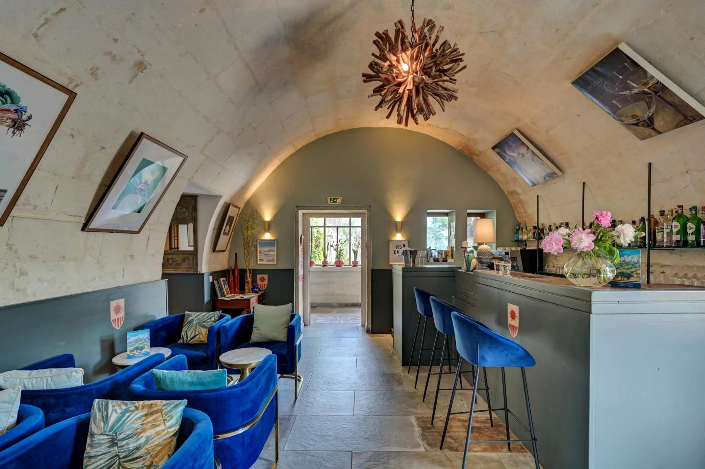 Lounge or bar in Le Mas D'aigret