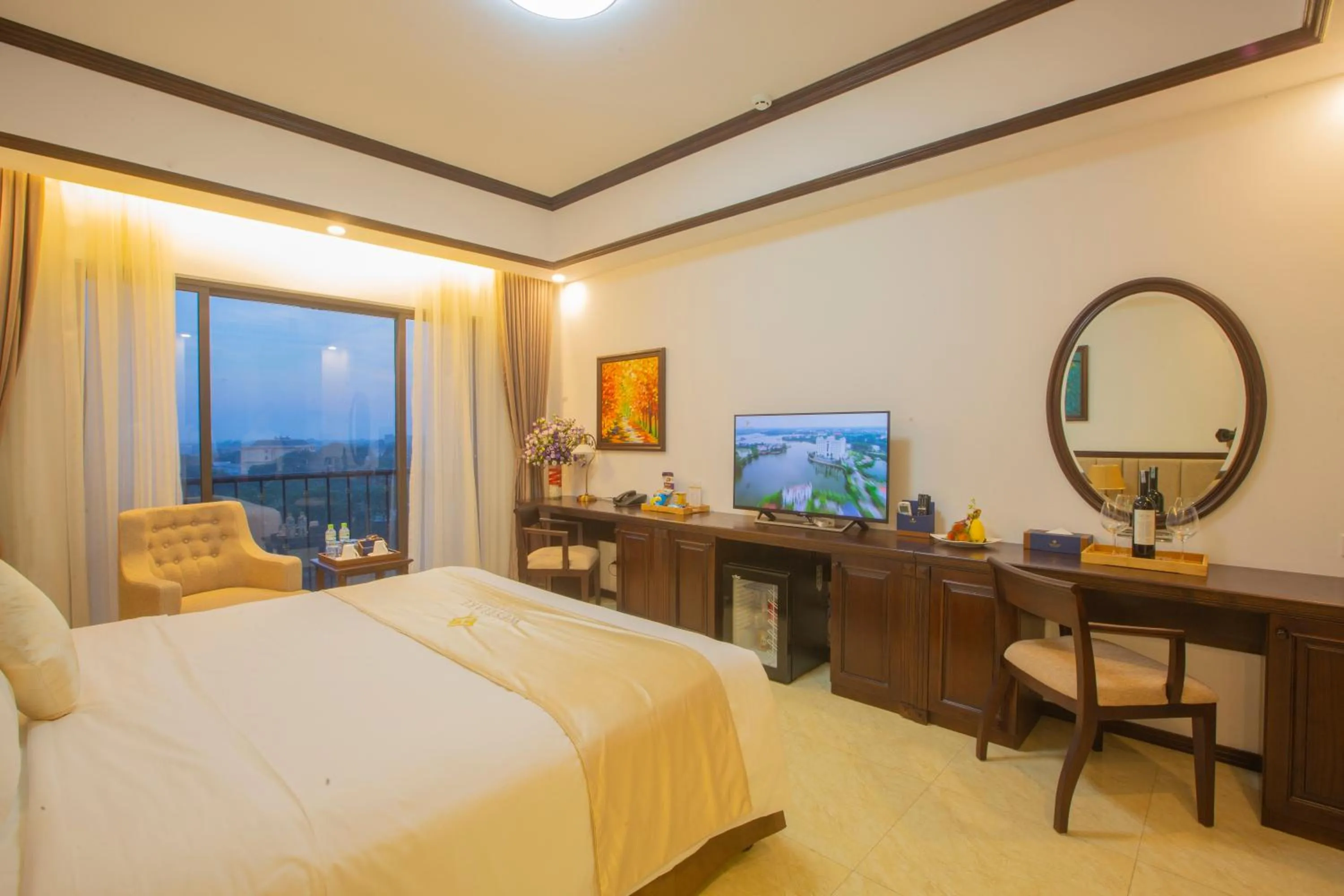 Bed in Westlake Hotel & Resort Vinh Phuc