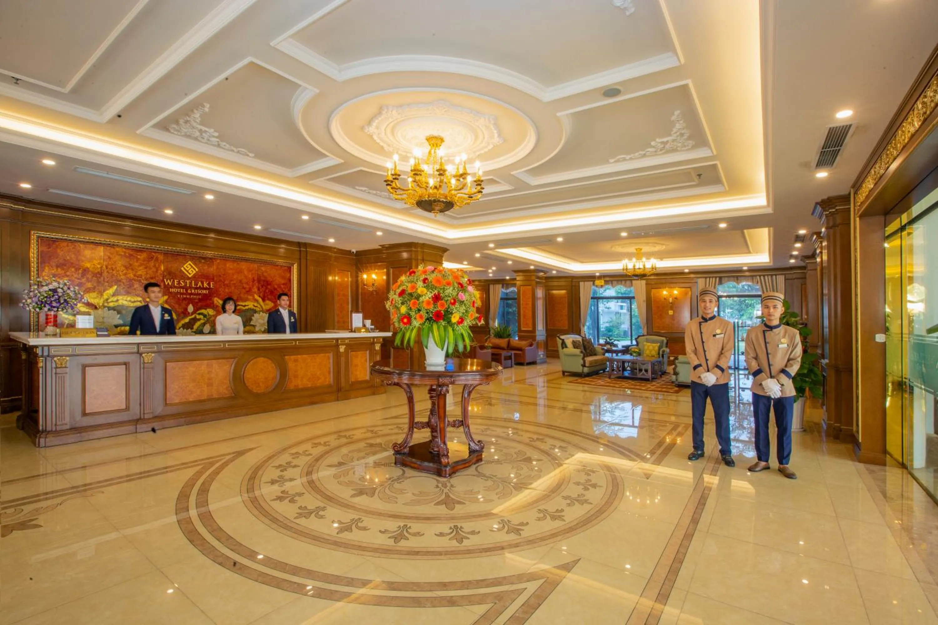 Lobby or reception in Westlake Hotel & Resort Vinh Phuc