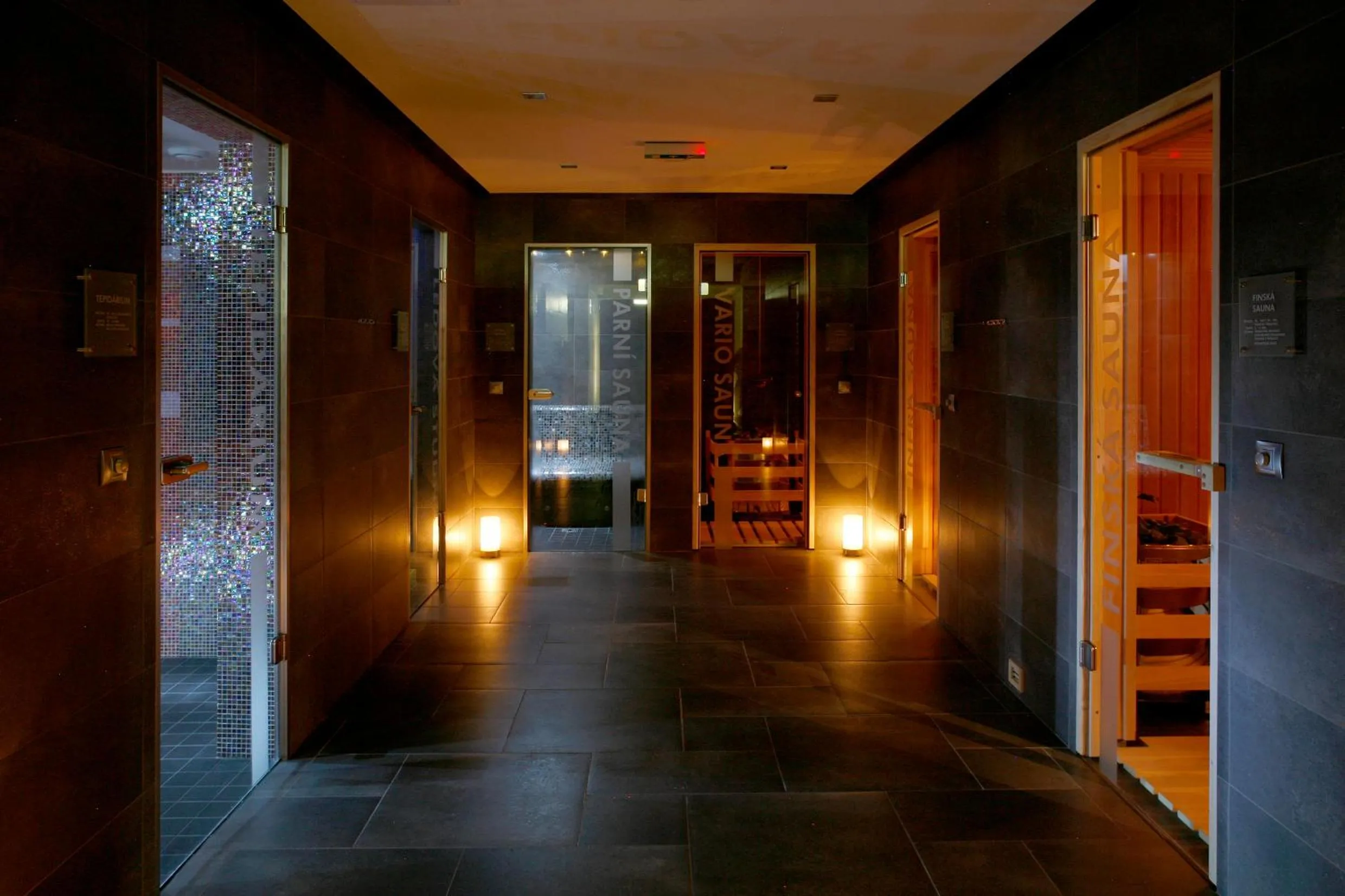 Sauna in Hotel Abácie & Wellness