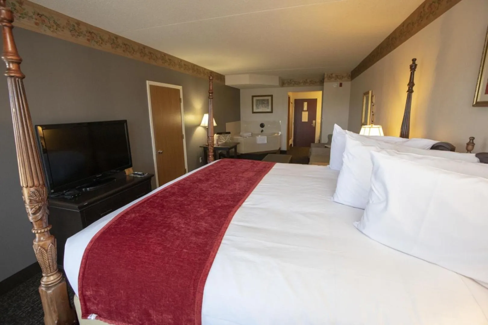 Bed in Hotel Grand Victorian