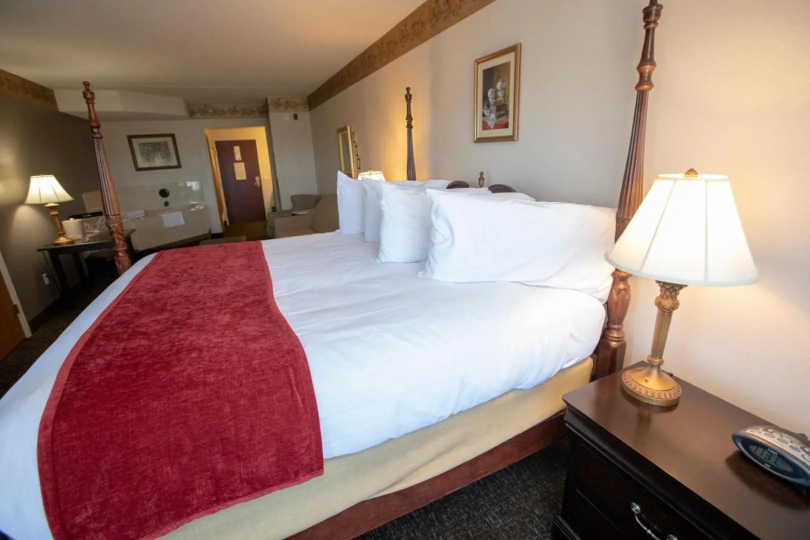 Bed in Hotel Grand Victorian