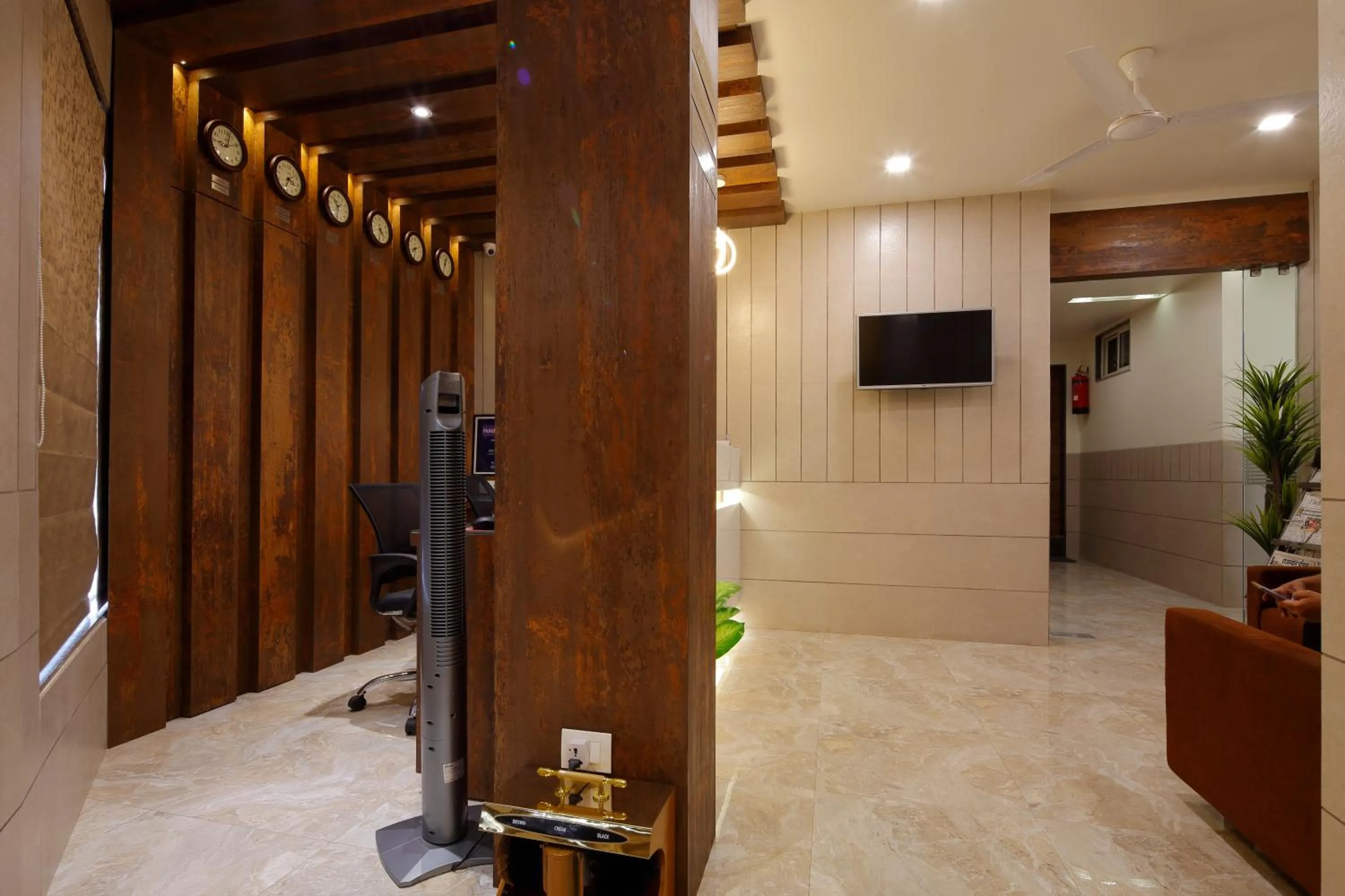 Lobby or reception in Hotel Alka Inn