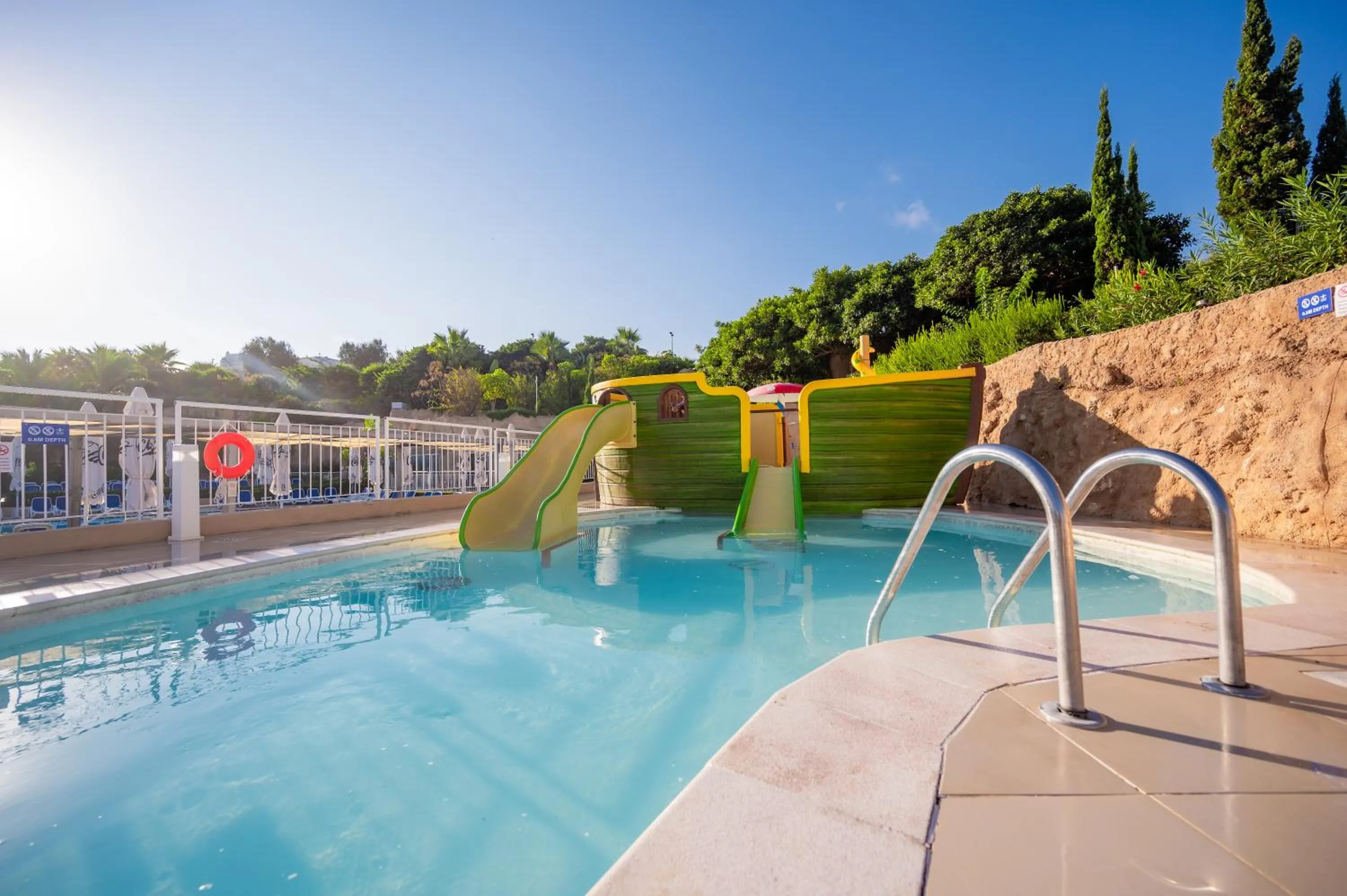 Swimming pool in db Seabank Resort + Spa All Inclusive