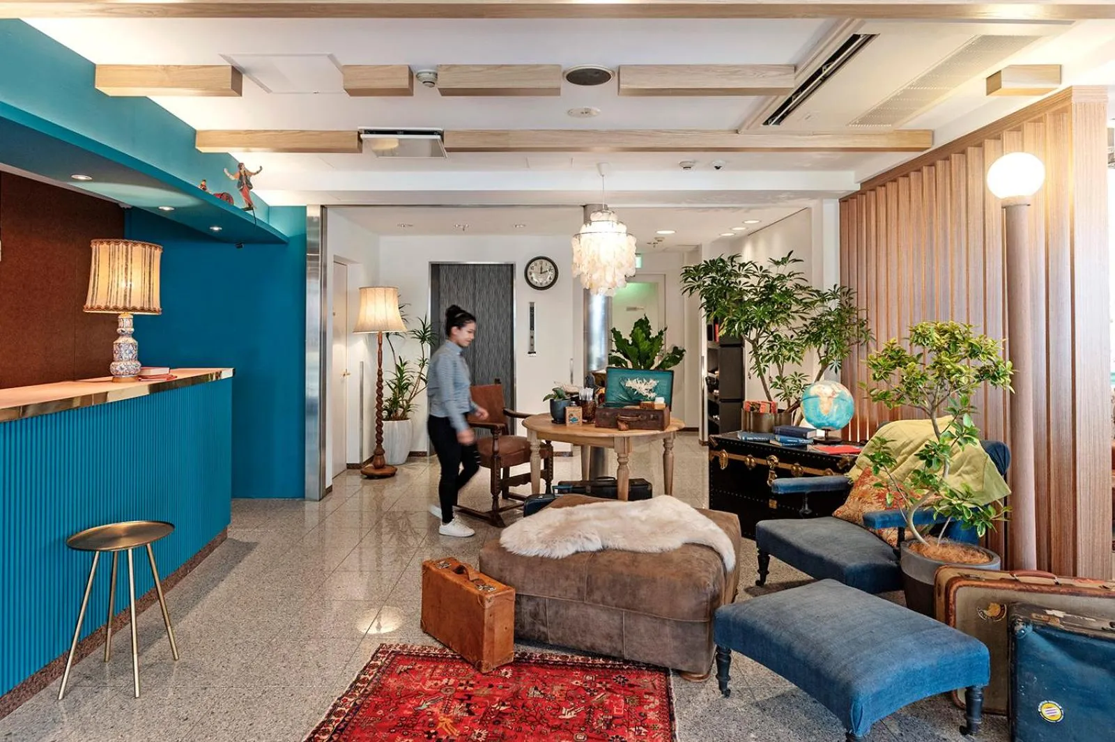 Lobby or reception in Hotel Toms