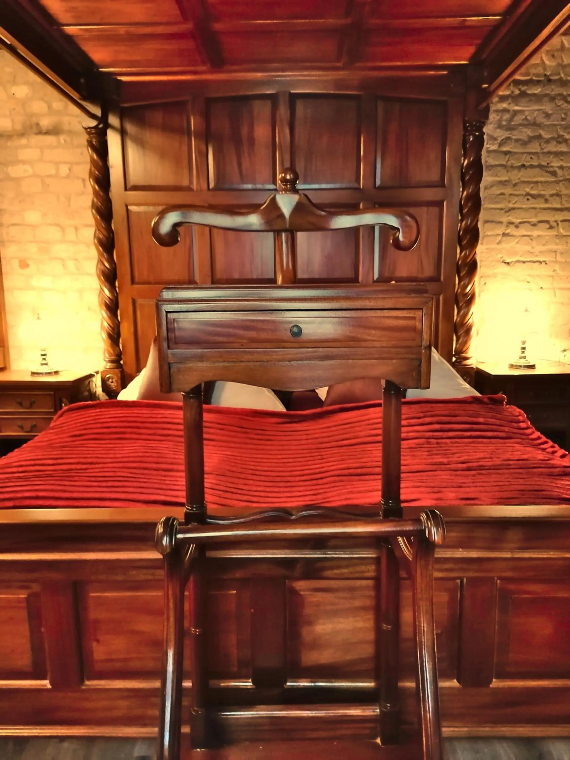 Photo of the whole room, Bed in Hotel Denkmal 13 Rostock - Kaufmannshaus Krahnstöver