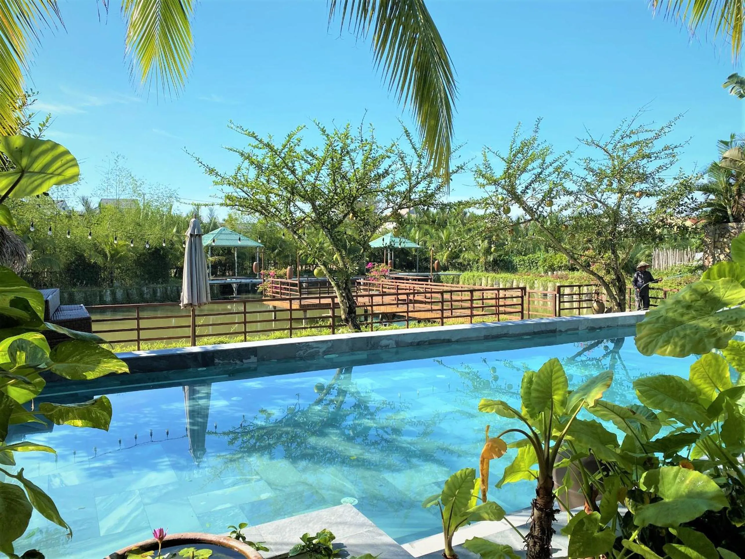 Swimming pool in Hoi An Eco Lodge & Spa