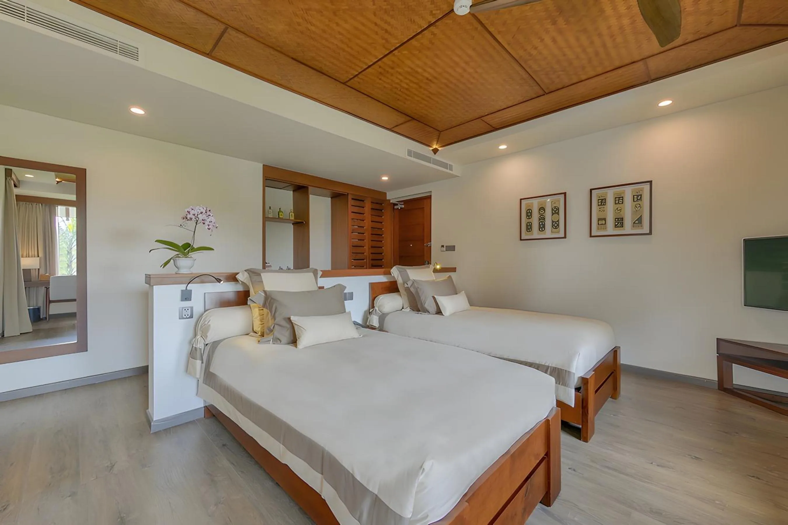 Bed in Hoi An Eco Lodge & Spa