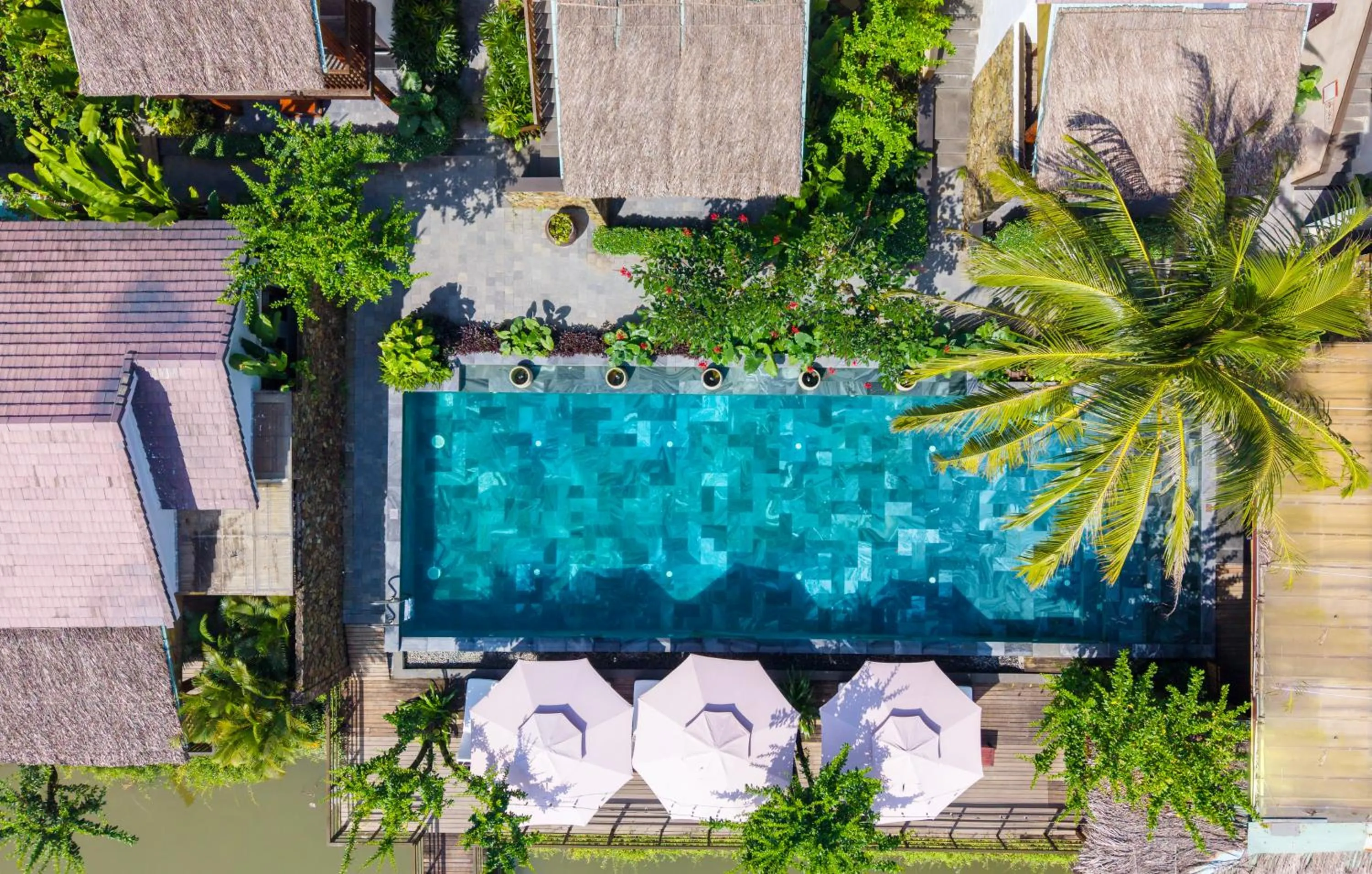 Swimming pool in Hoi An Eco Lodge & Spa